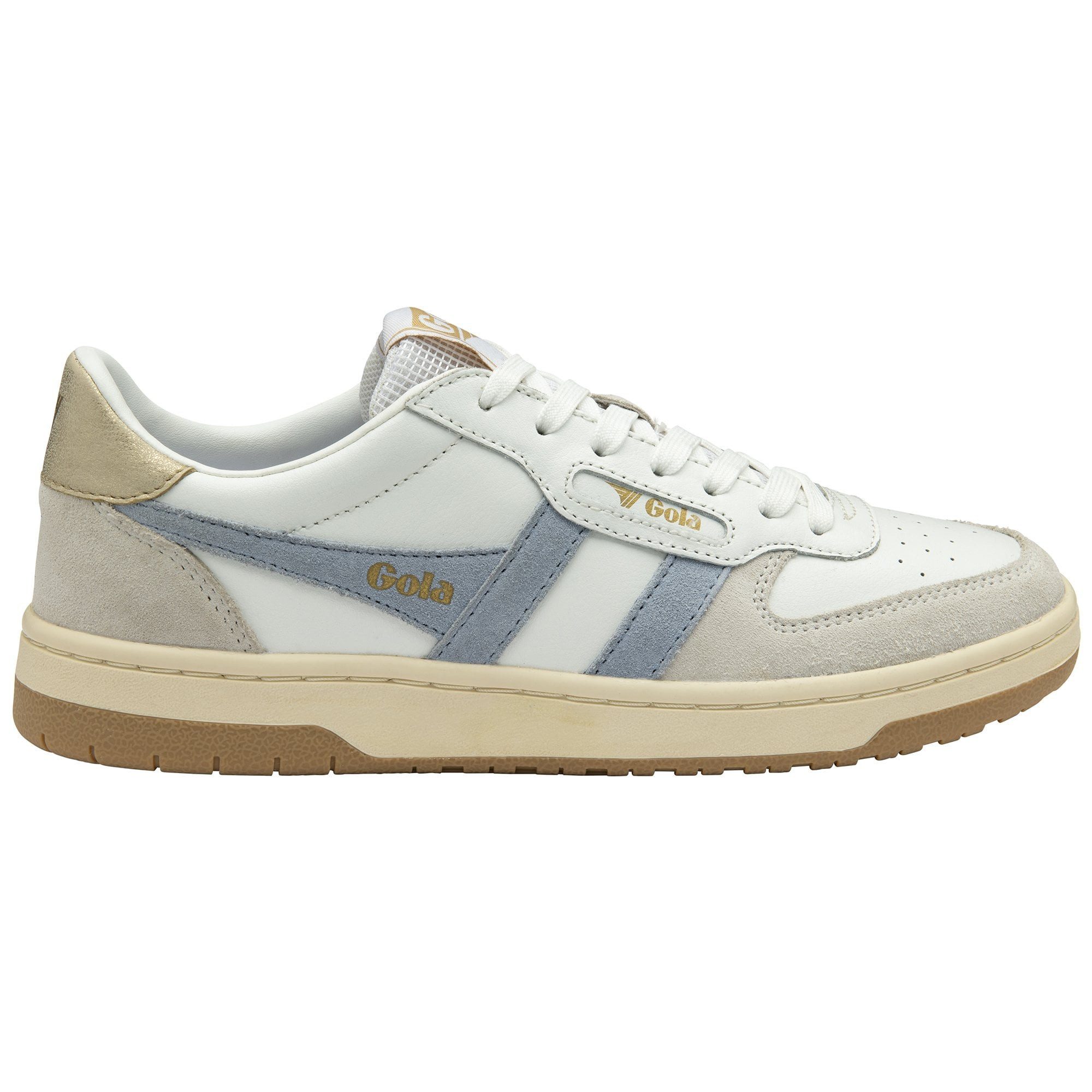 Gola Hawk 2026 weiss/blau/gelb Damen Sneaker