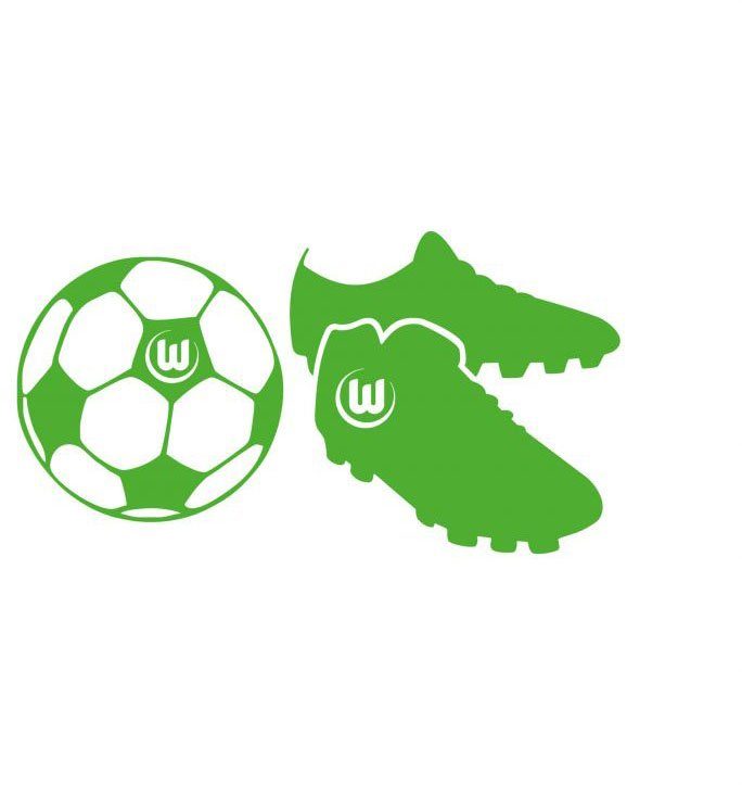 VfL - Fußballschuhe Wall-Art St) (1 Wolfsburg Wandtattoo