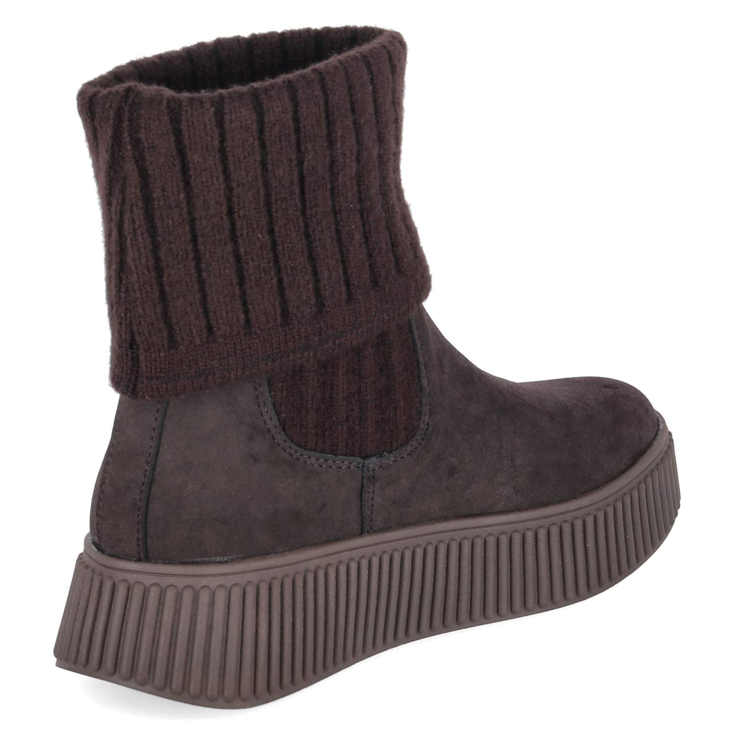 bugatti Bugatti Chelsea Boots 435AXC325569-6161 Damen Textil & Synthetik brown Schlupfstiefel – Bild 4 von 5