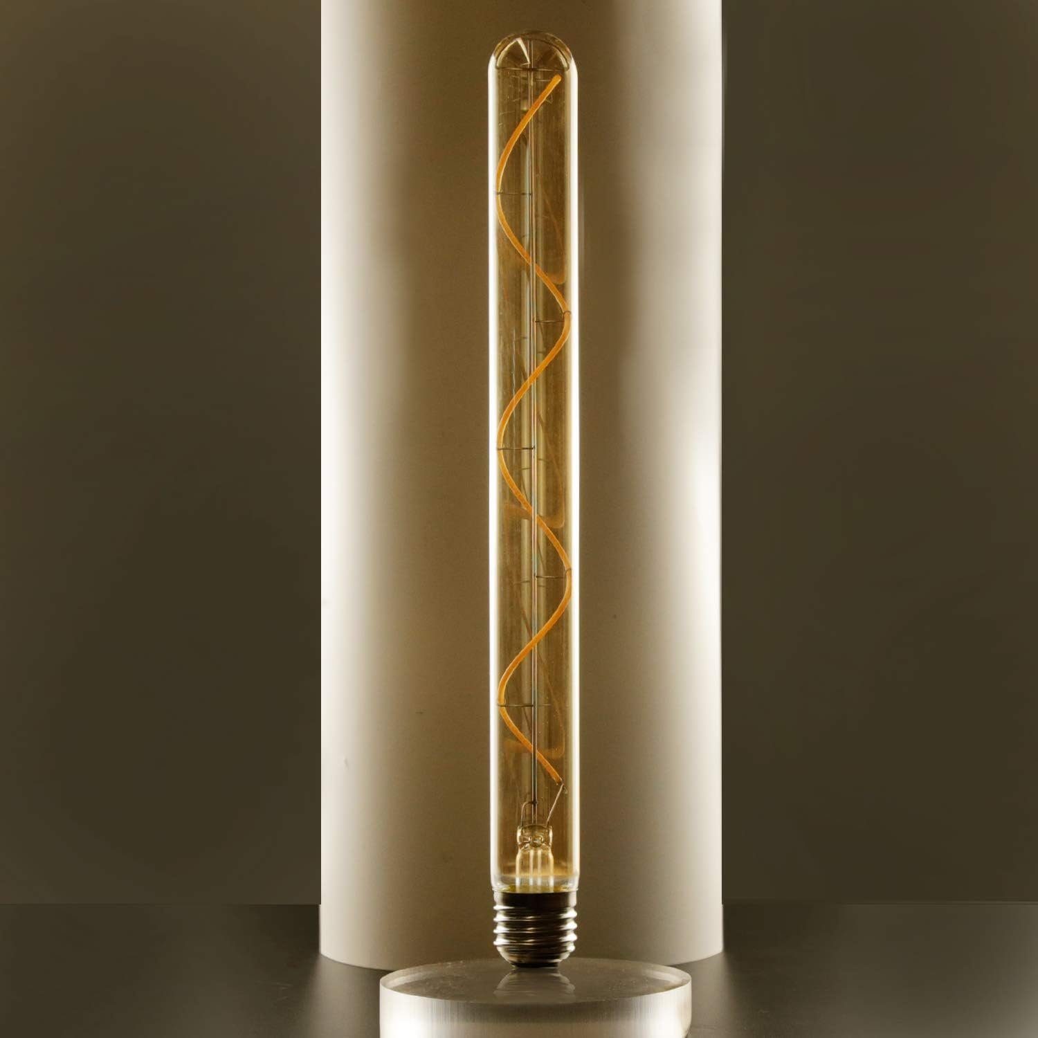 ZMH LED-Leuchtmittel Edison Glühbirne Röhrenlampe E27 4W Vintage Warmweiß, E27, 3000k – Bild 3 von 5