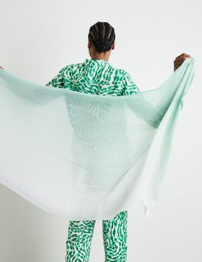 GERRY WEBER Modeschal Schal mit Farbverlauf und Rippenstruktur