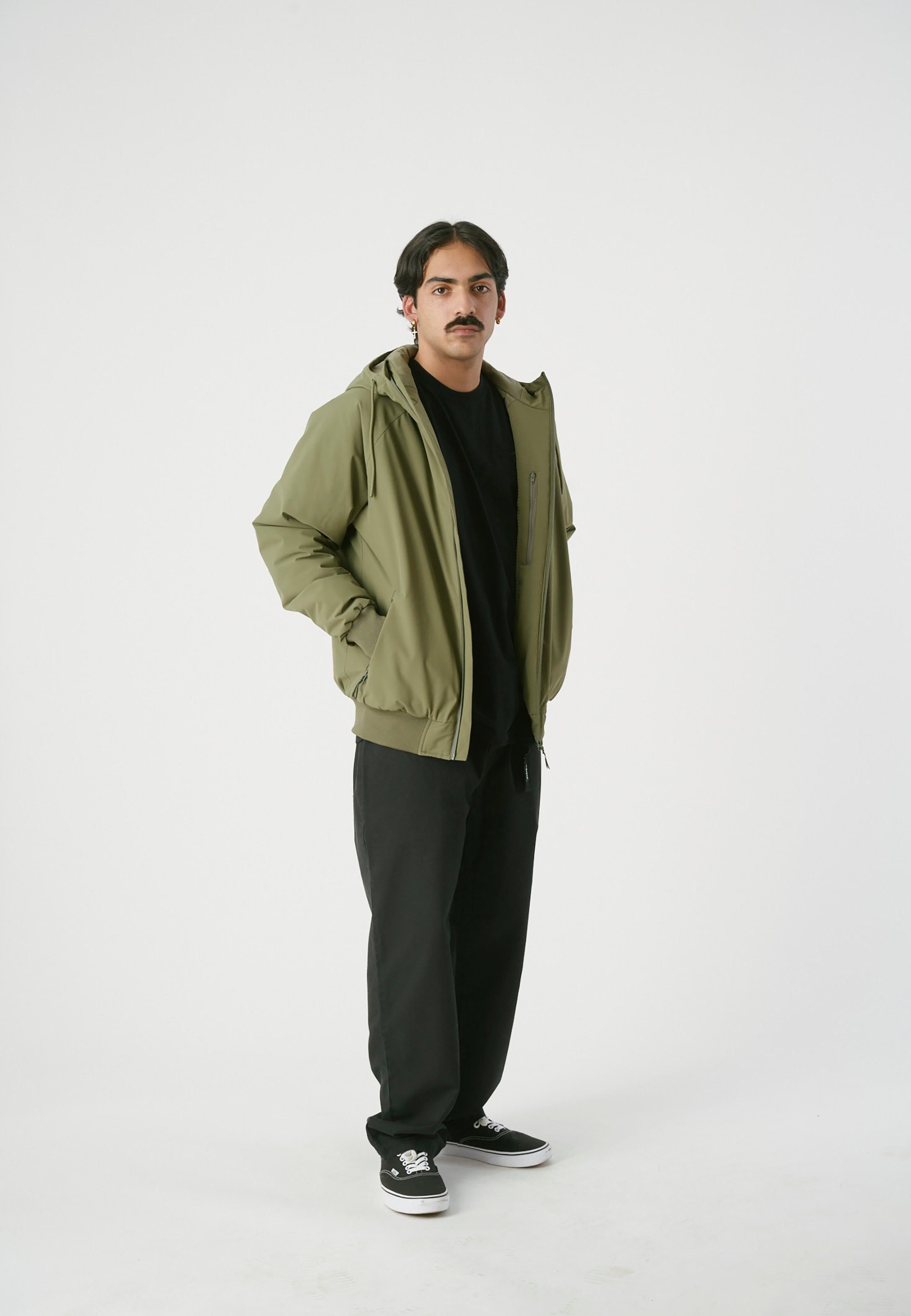 Cleptomanicx Winterjacke Simplist mit lockerem Schnitt
