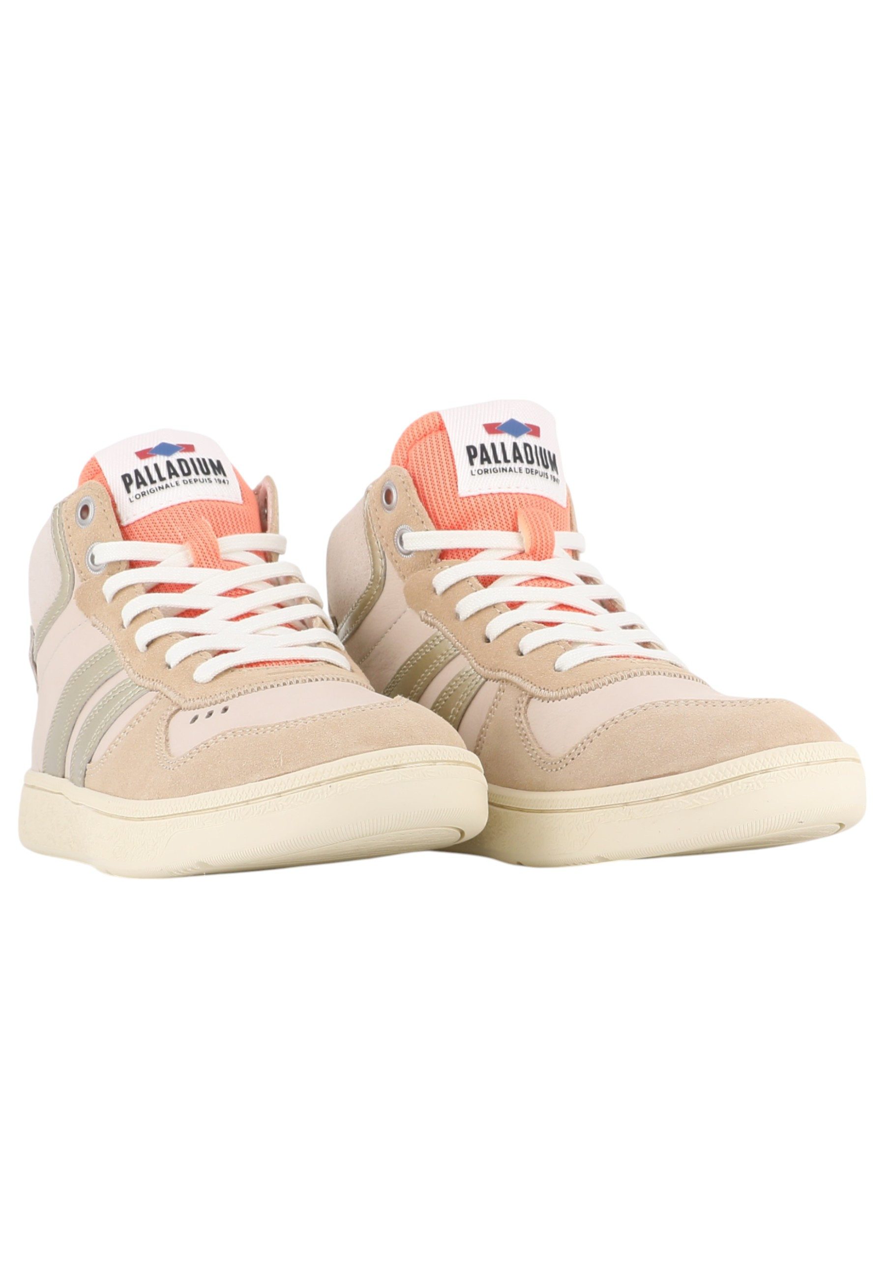 Palladium 79503-114-M Pallacup Chukka LTH Almond Milk Sneaker