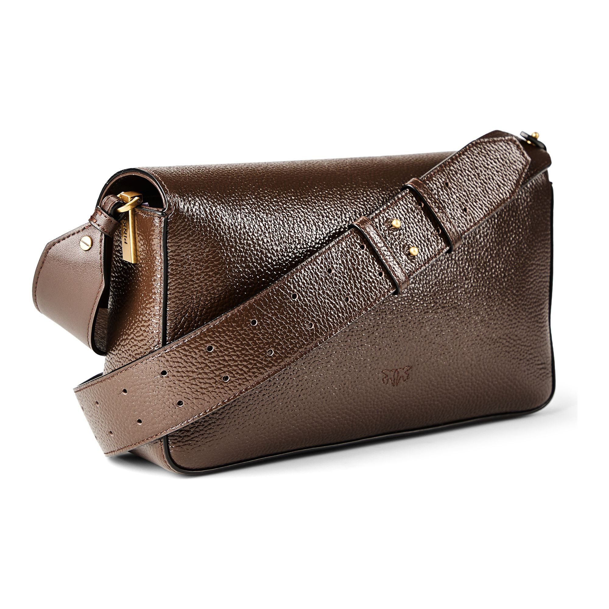 PINKO Schultertasche Love One, Leder