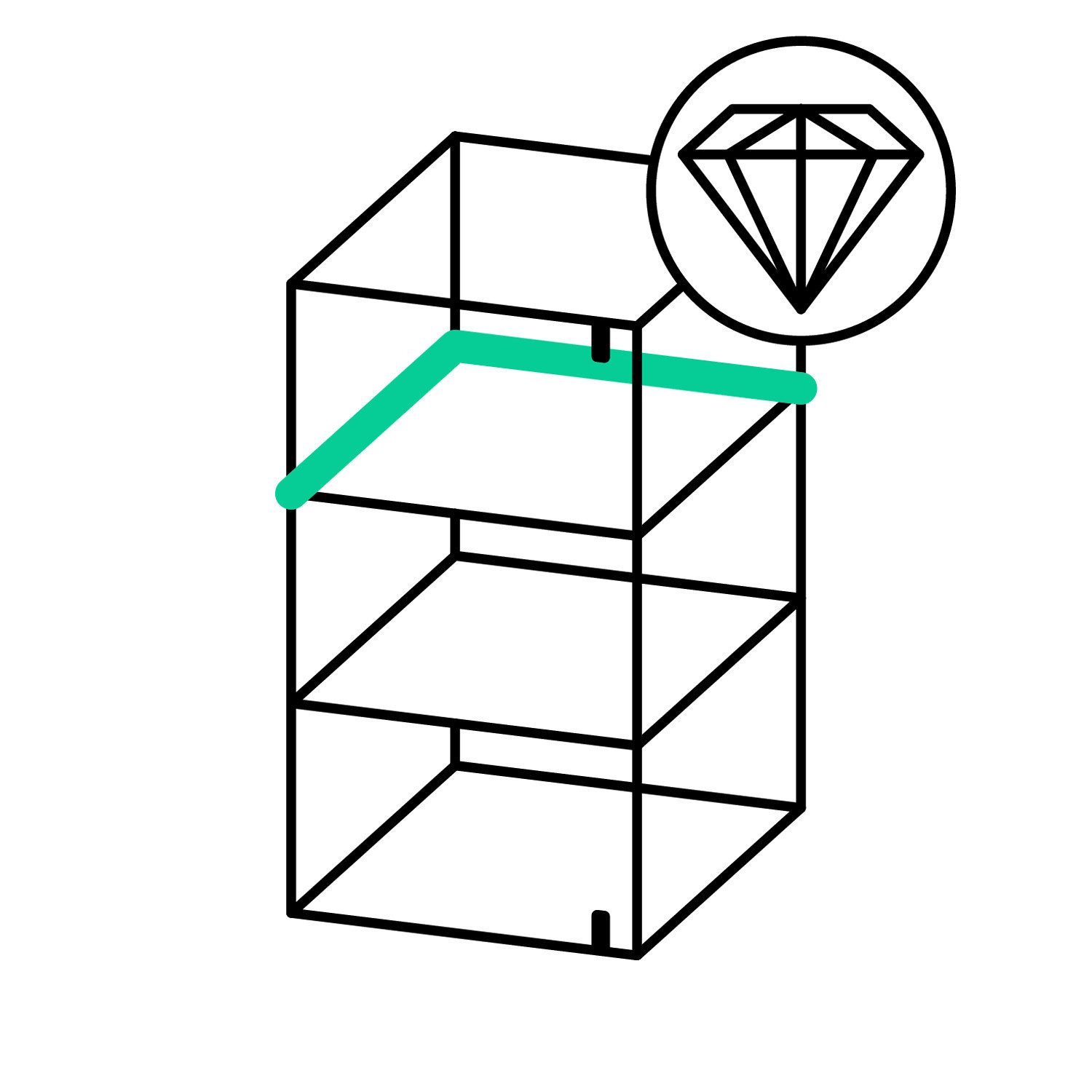 OTTO-Chemie Silikon Ottoseal S50 Glasklar-Silikon C30 glasklar 310ml, 1K-Silikon-Dichtstoff auf Acetat-Basis