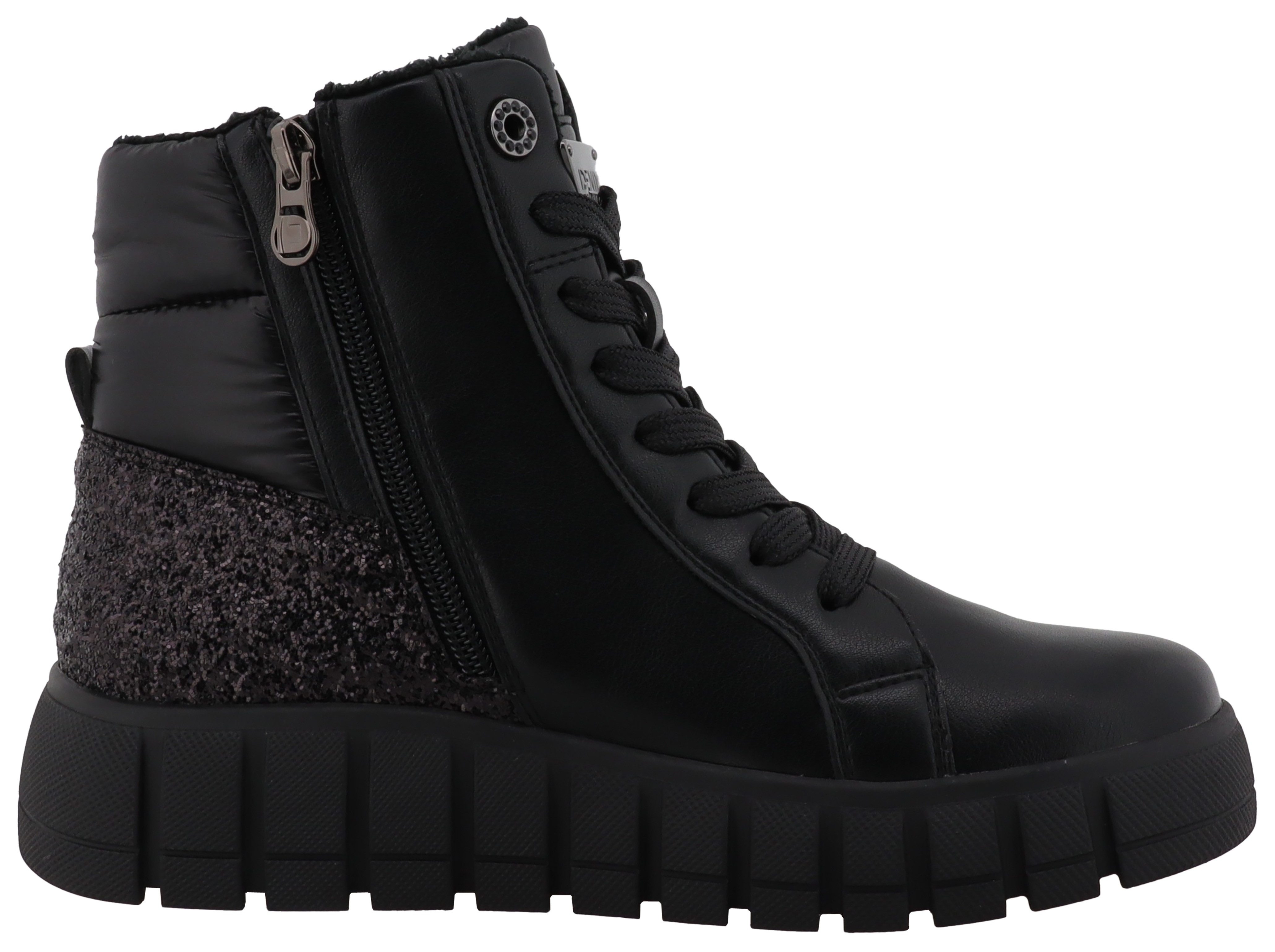 TOM TAILOR Schnürboots Keilstiefelette, Plateauboots mit günstig online kaufen
