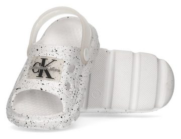 Calvin Klein Jeans COMFY SANDAL Badesandale, Sommerschuh, Poolslides, Barfußschuh, mit Fersenriemchen