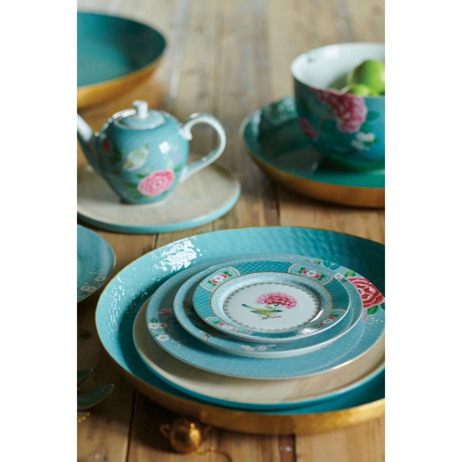 PiP Studio Tasse Henkelbecher Blushing Birds Blau (XL)