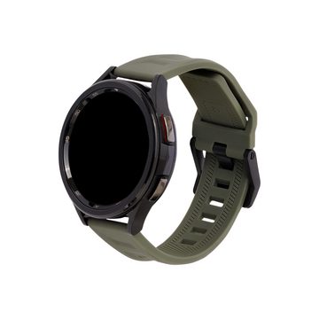 Urban Armor Gear Smartwatch-Armband Scout - Samsung Galaxy Watch 6 / Watch 5 / Watch 4 Armband, [Edelstahl Verschluss]