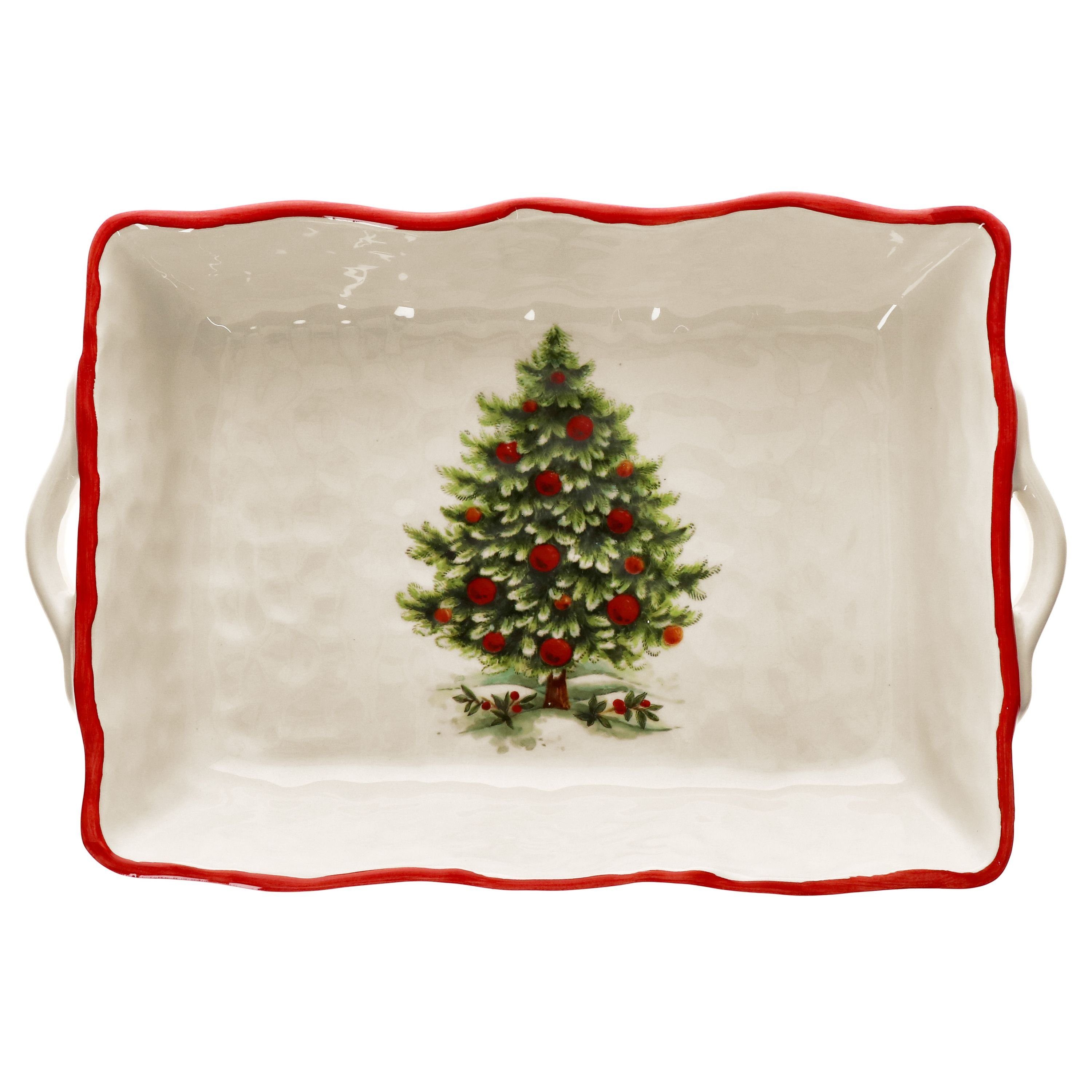 MamboCat Servierschale Maestro Natale Servierschale Griffe 2,2L Keramik groß XXL-Schüssel, Keramik