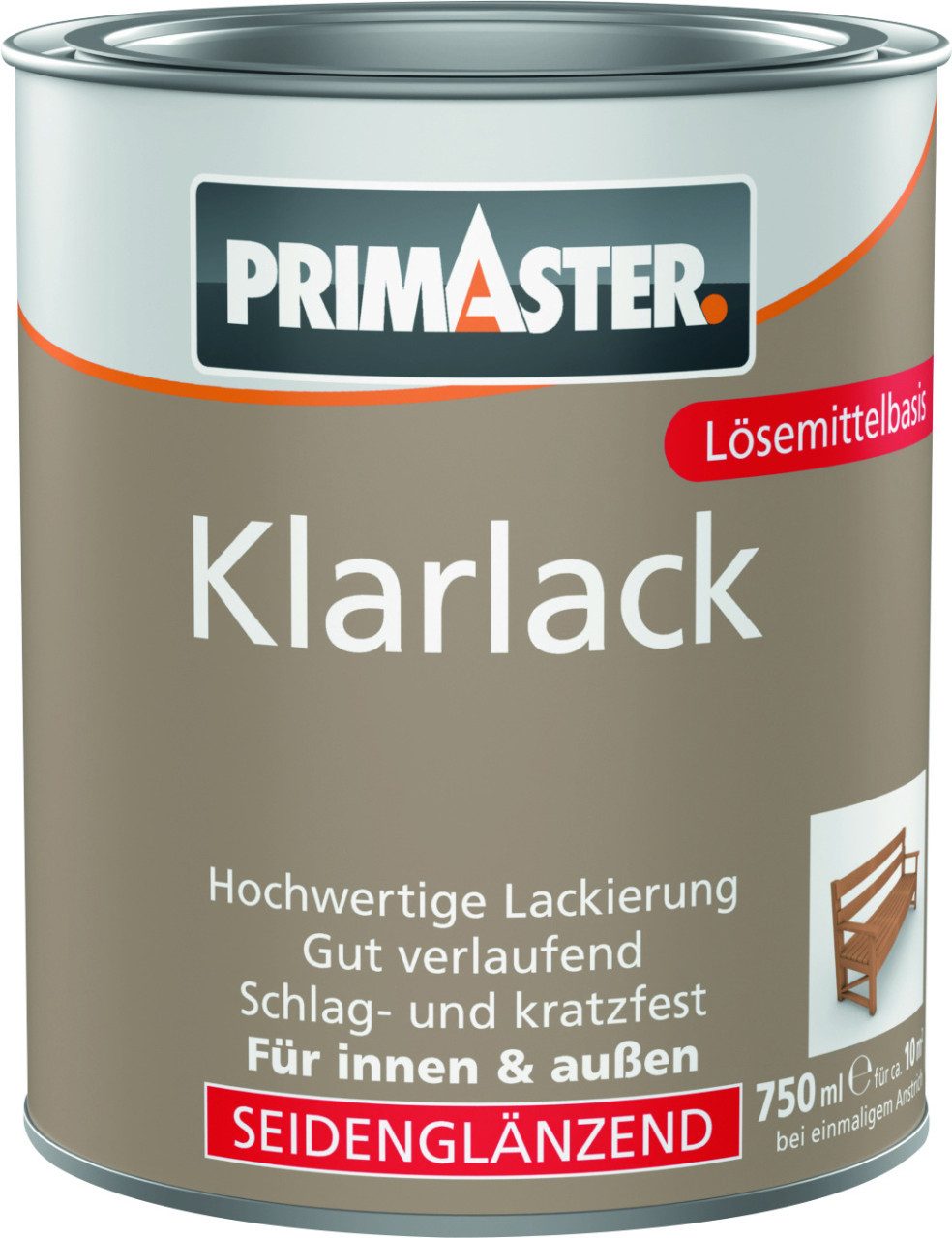 Primaster Klarlack Primaster Klarlack 750 ml farblos seidenglänzend