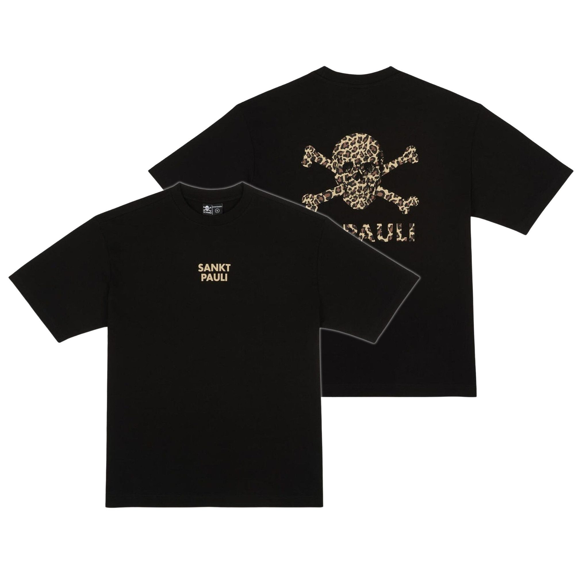 FC St. Pauli T-Shirt FC St. Pauli - T-Shirt Leo SANKT PAULI oversized