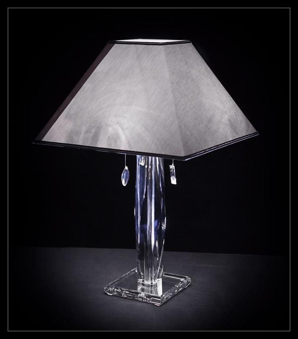 Xlmoebel Nachttischlampe Bohemia IVELE Kristall Tischleuchte mit elegantem Design, Hergestellt in Europa