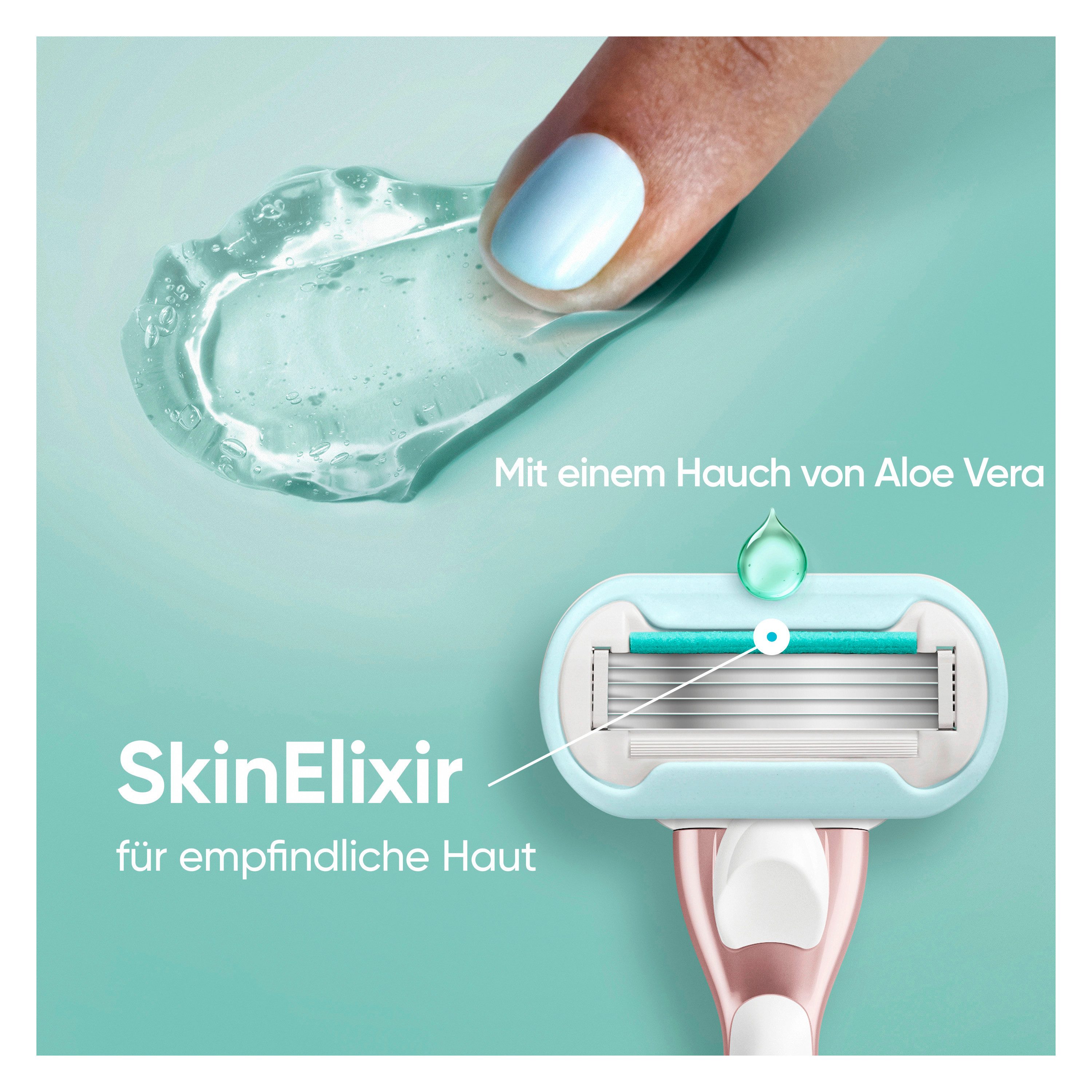 Gillette Venus Rasierklingen Smooth Sensitive - 10St. – Bild 4 von 5
