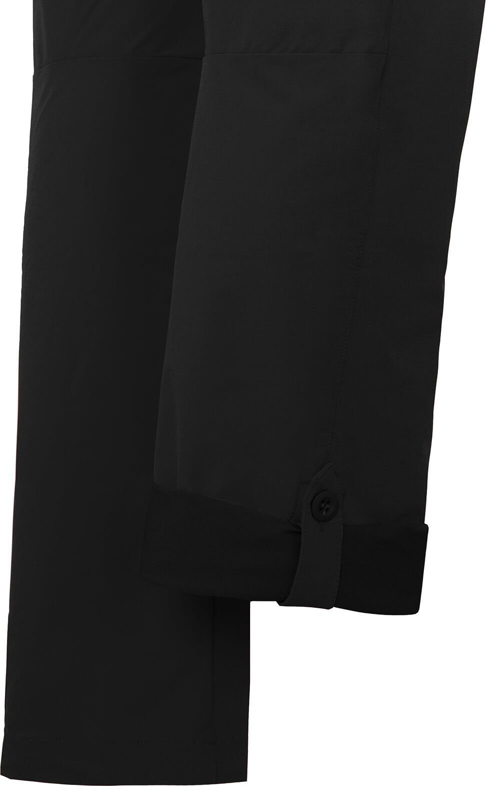 Bergson Outdoorhose VIDAA COMFORT Damen Wanderhose, leicht, elastisch, Kurzgrößen, schwarz – Bild 5 von 5