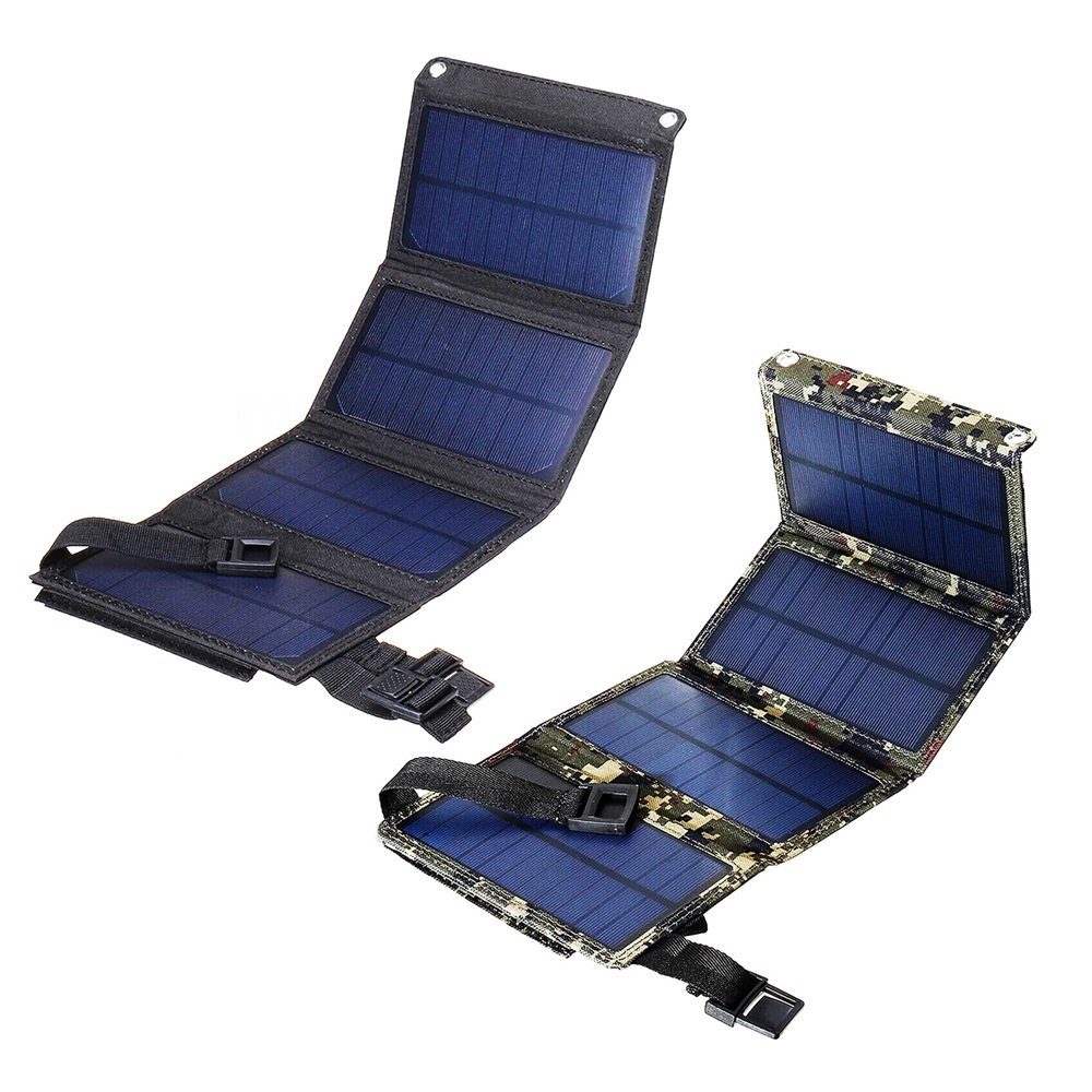 Sonnenkollektor Wasserdichtes Schwarz Rutaqian Solaranlage Powerbank Solarabsorber Solarladegerät