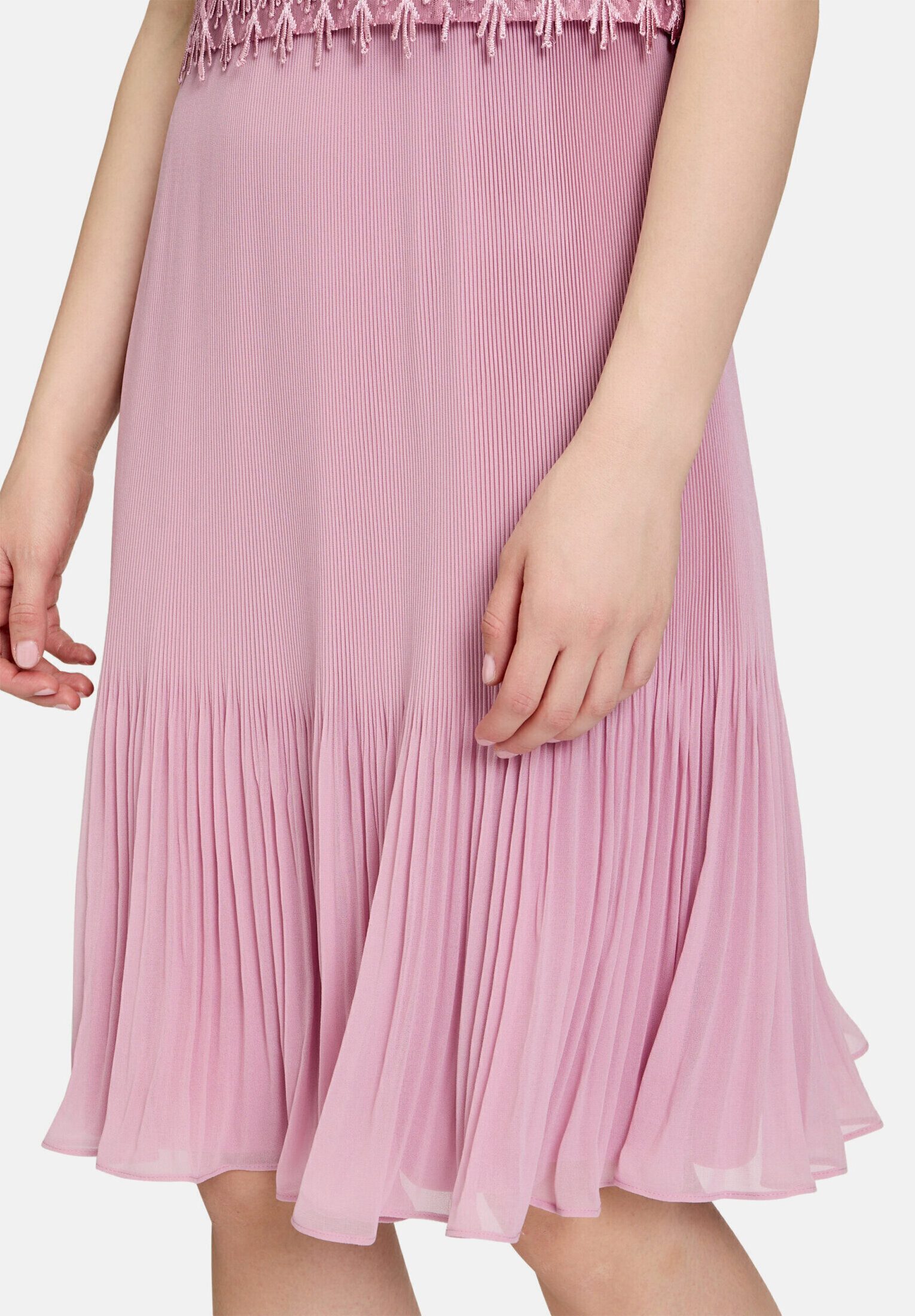 Vera Mont Cocktailkleid Damen mit Plissee Fransen
