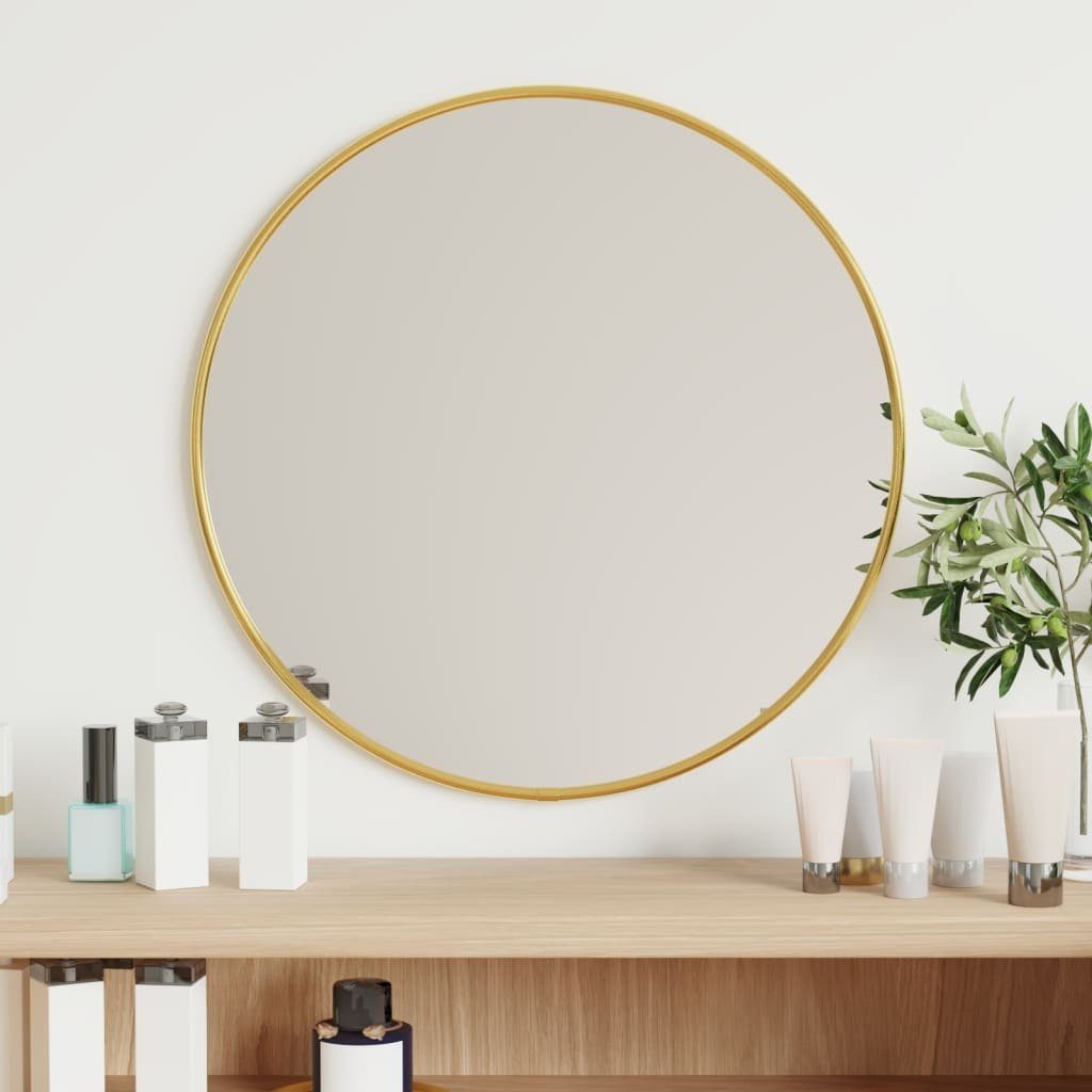 furnicato Wandspiegel Golden Ø 40 cm günstig online kaufen