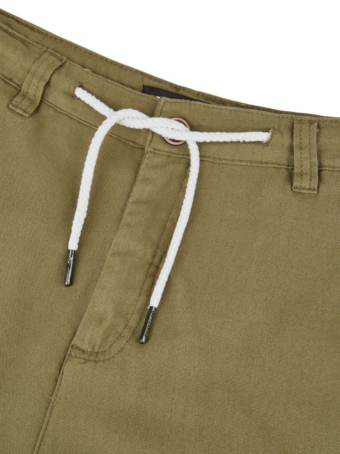 riverso Chinoshorts Herren Freizeitshorts RIVOliver Regular Fit Leinenshort mit Zugbandverschluss