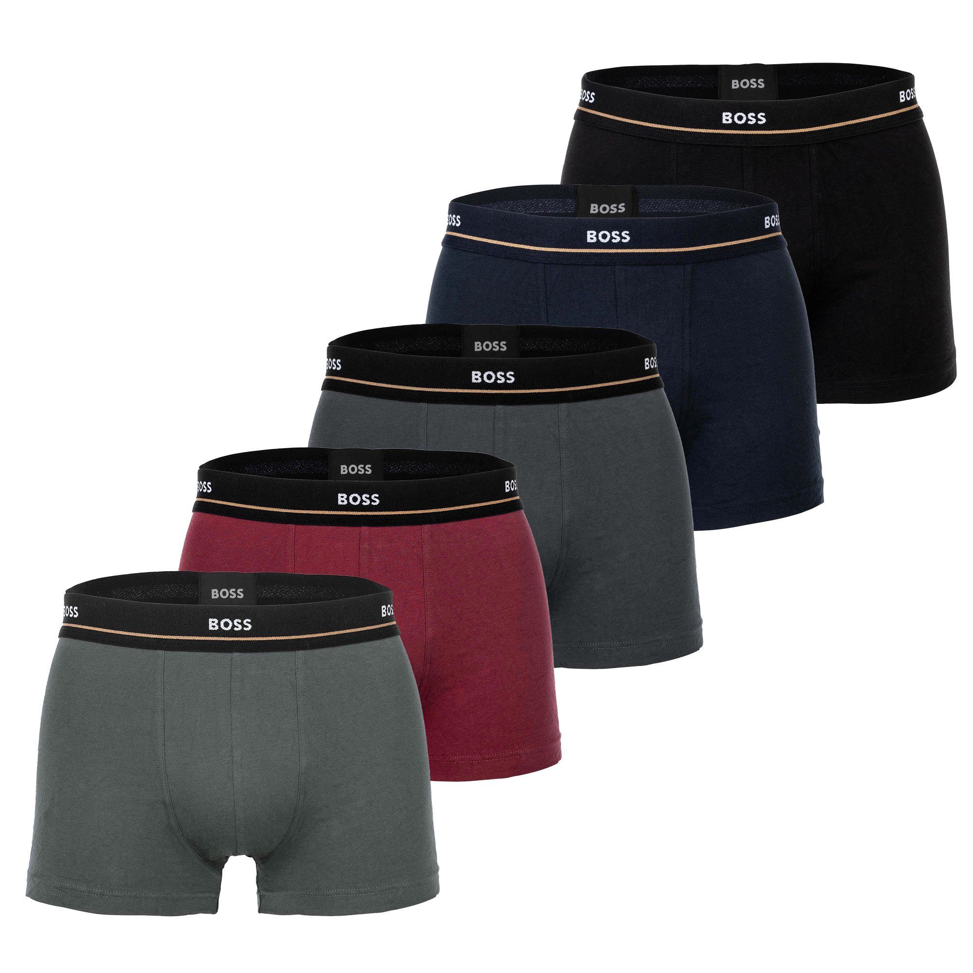 Boxer Herren Boxershort 5er Pack Baumwolle