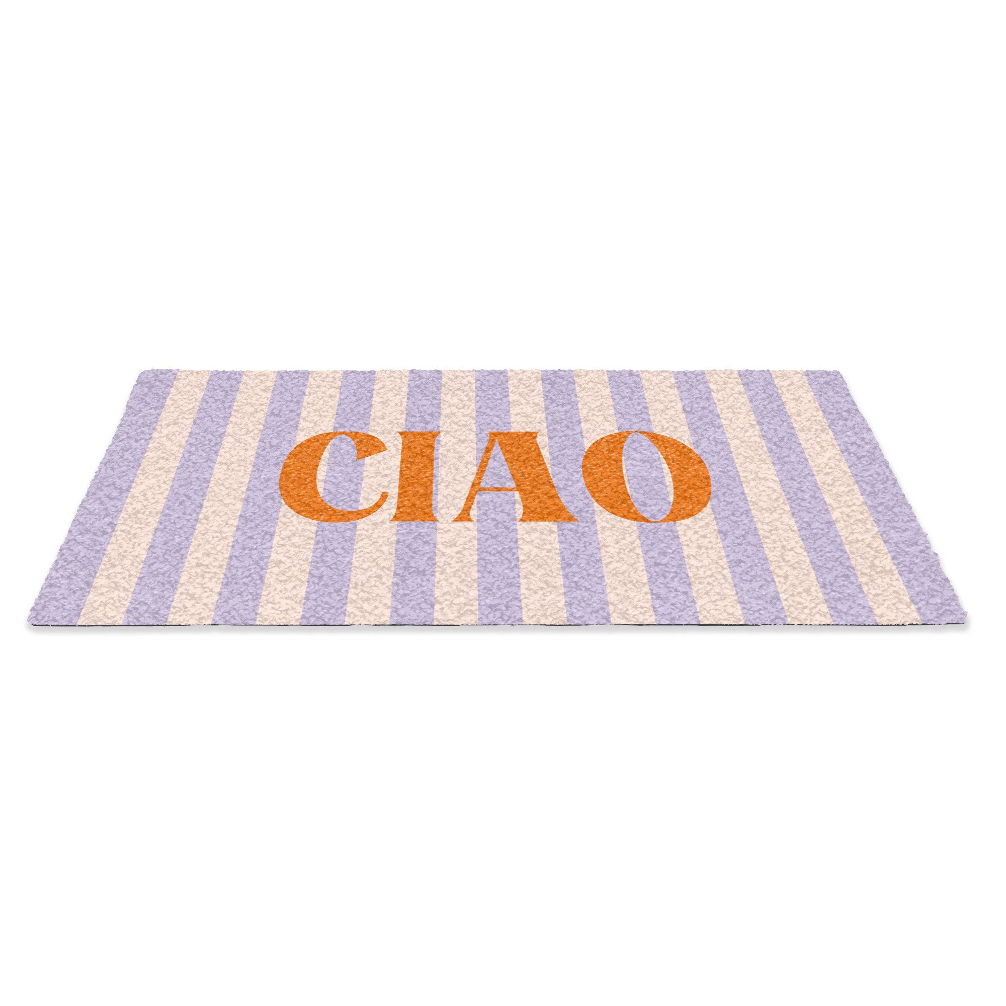 MuchoWow Fußmatte Ciao - Zitat - günstig online kaufen