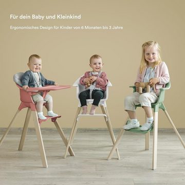Stokke Hochstuhl Clikk™ Der Kinderhochstuhl für kinderleichte Mahlzeiten ab 6 Monate