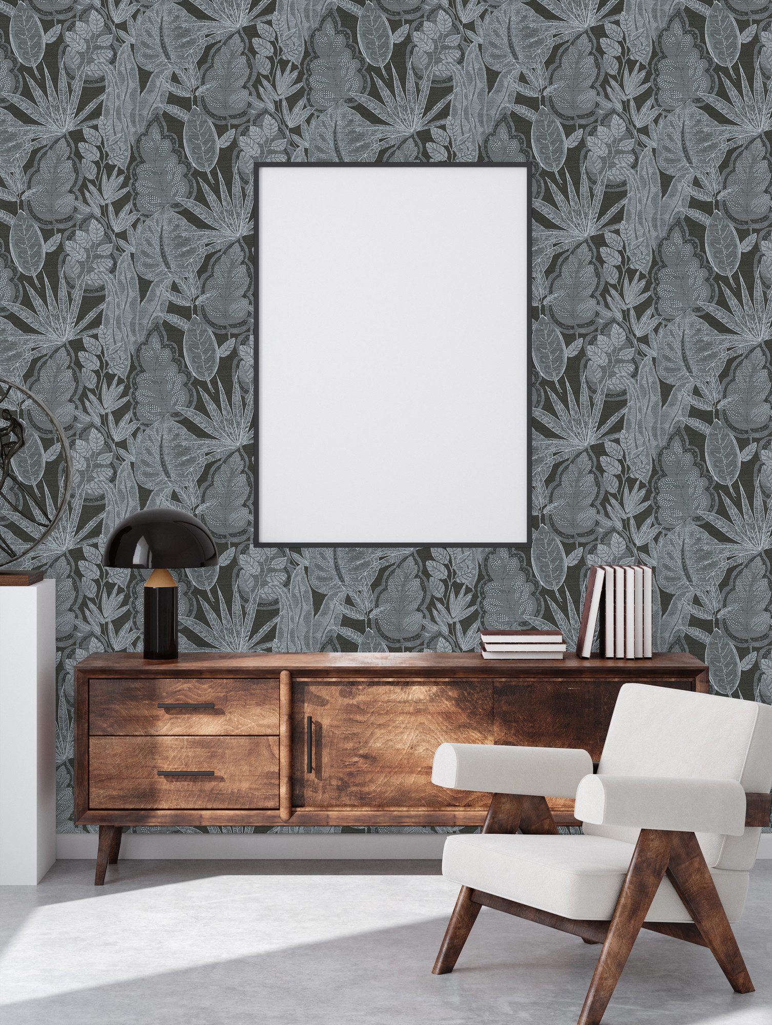 living walls Vliestapete Famous Garden Blätter-Tapete günstig online kaufen