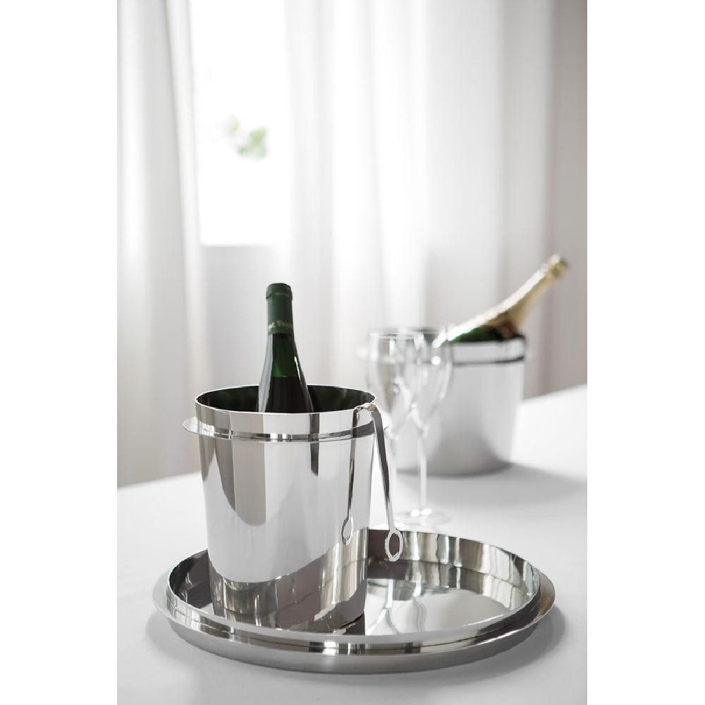 Fink Wein- und Sektkühler Weinkühler oder Champagnerkühler Titan Edelstahl (25cm)