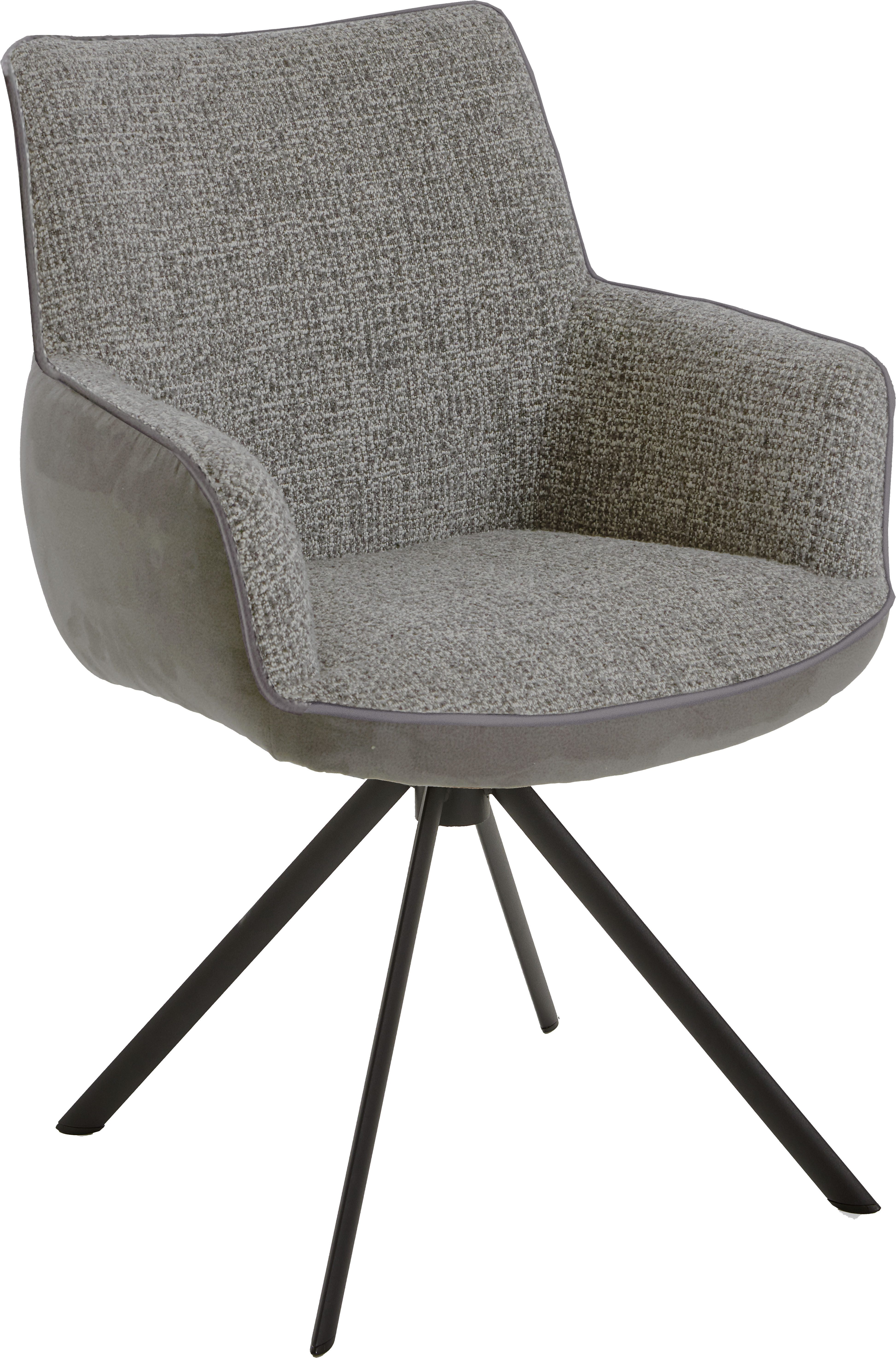 NIEHOFF SITZMÖBEL Esszimmerstuhl, 2er Set, Bezugskombination, Federkern, verschiedene Funktionen, Sh 50