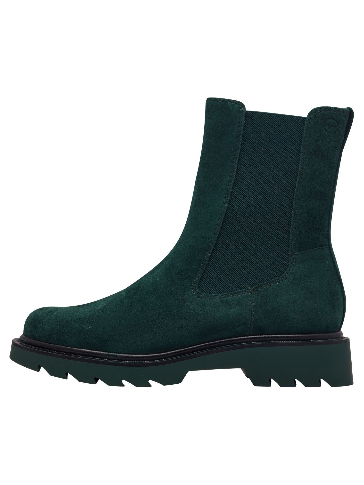 Tamaris TOUCH-IT aus Leder kein Absatz 1-25477-43 Chelseaboots TOUCH-IT