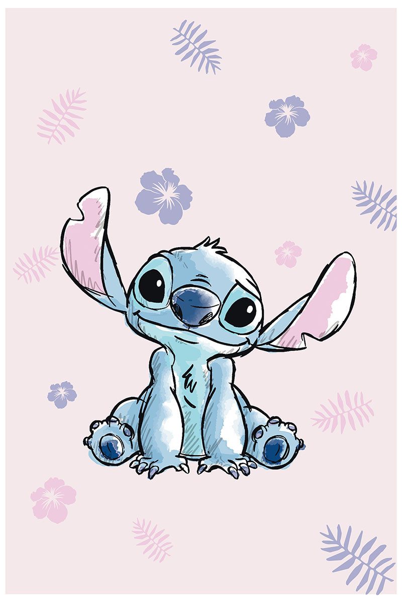 Kinderdecke Disney Fleecedecke Lilo and Stitch Schmusedecke Alien 100x150 c günstig online kaufen
