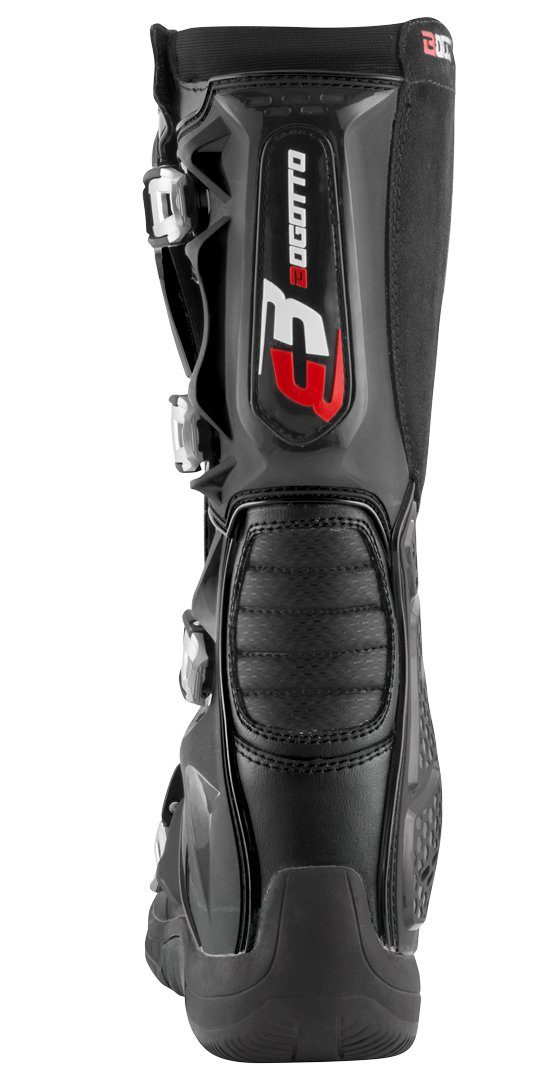 Black Motorradstiefel MX-6 Stiefel Bogotto Motocross