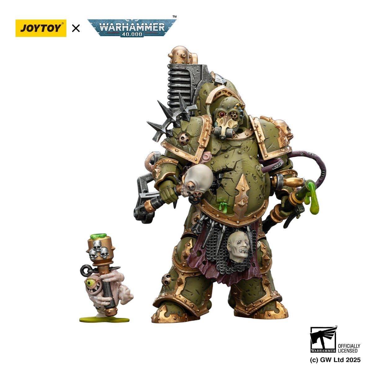 Joy Toy (CN) Actionfigur Warhammer 40,000 Actionfigur Death Guard Foul Blight spawn with Plague