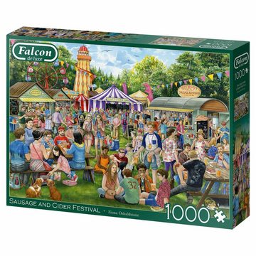 Jumbo Spiele Puzzle Falcon Sausage and Cider Festival 1000 Teile, 1000 Puzzleteile