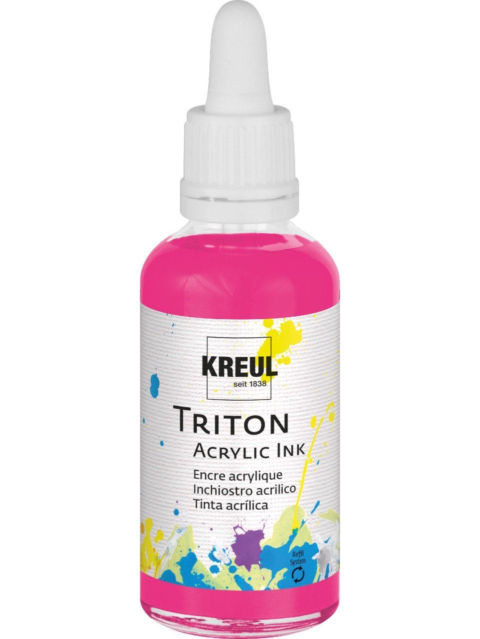 Kreul Künstlerstift Kreul Triton Acrylic Ink violettrot 50 ml