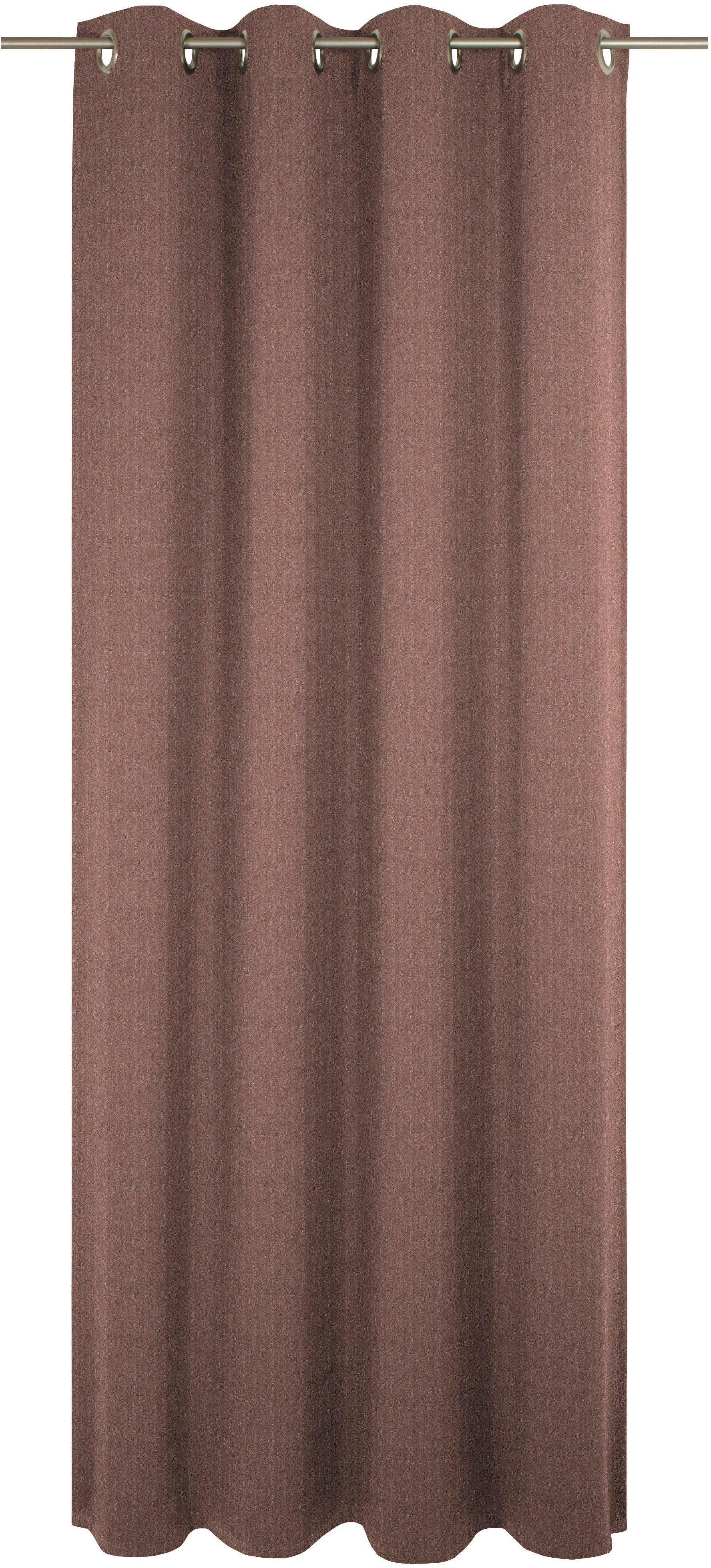 Wirth Vorhang Torbole (1 St), Ösen, blickdicht, Jacquard