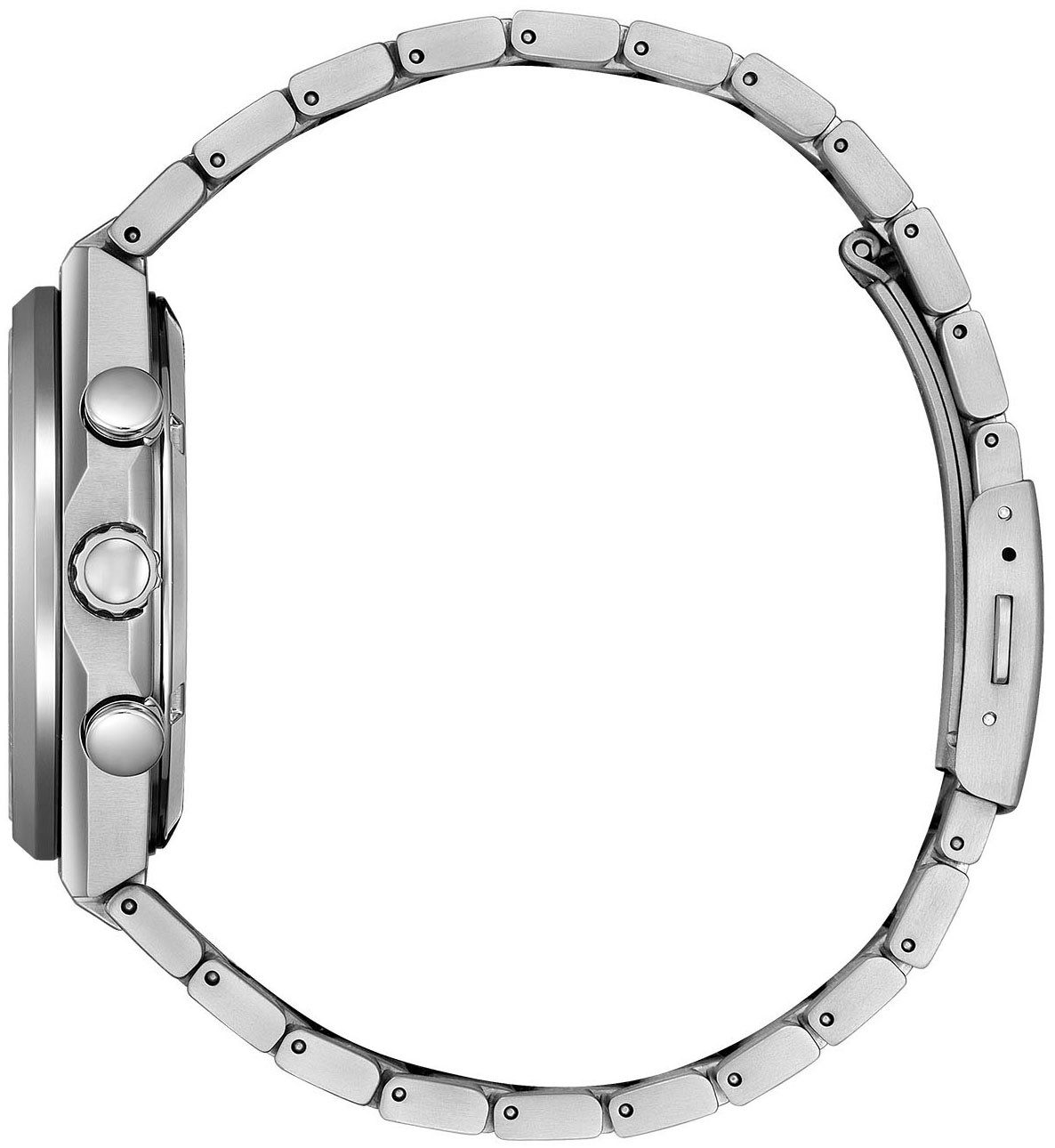 Citizen Chronograph CA4610-85Z, Armbanduhr, Herren, Titan, Eco-Drive, Solar, Stoppfunktion, Saphirglas