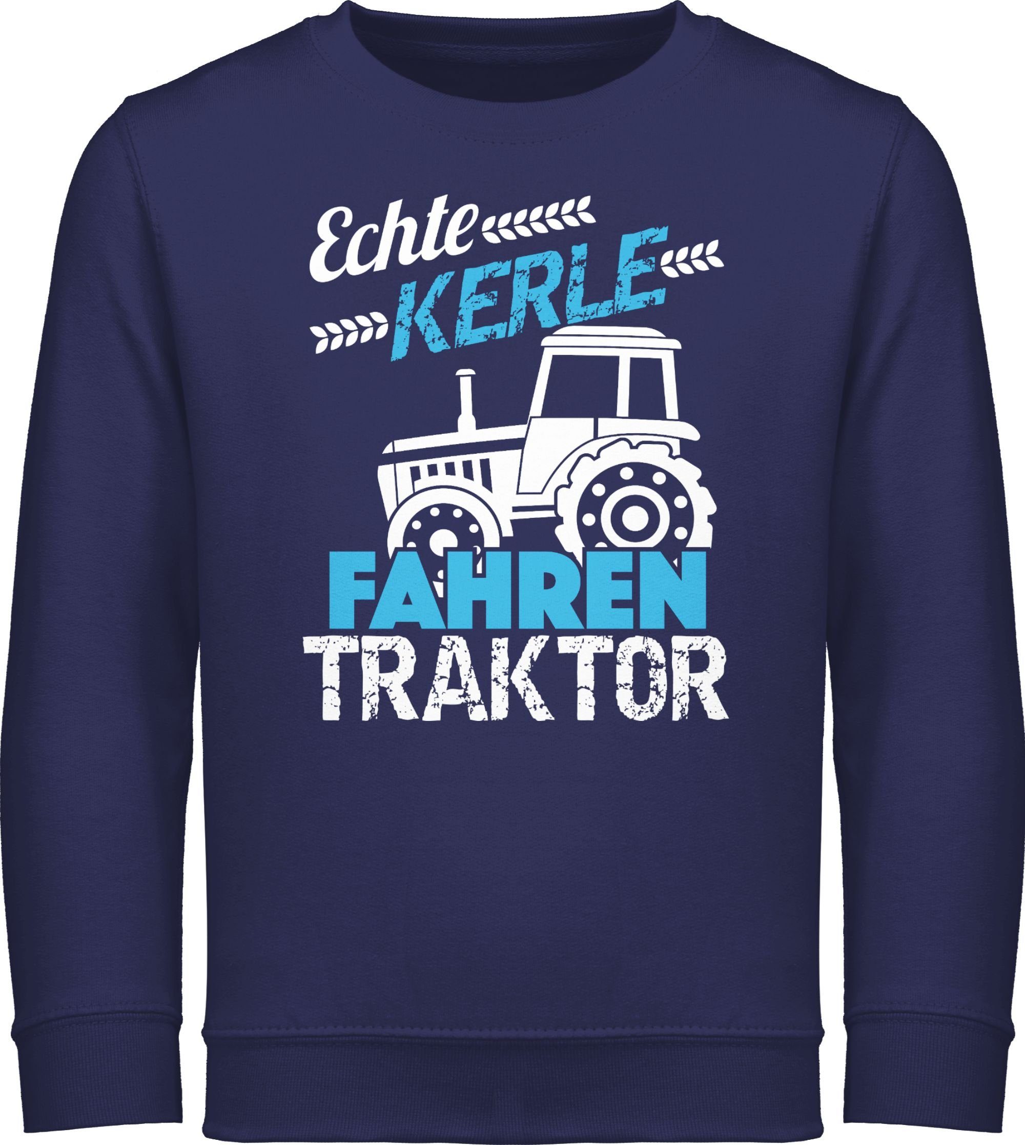 Sweatshirt Echte Kerle fahren Traktor