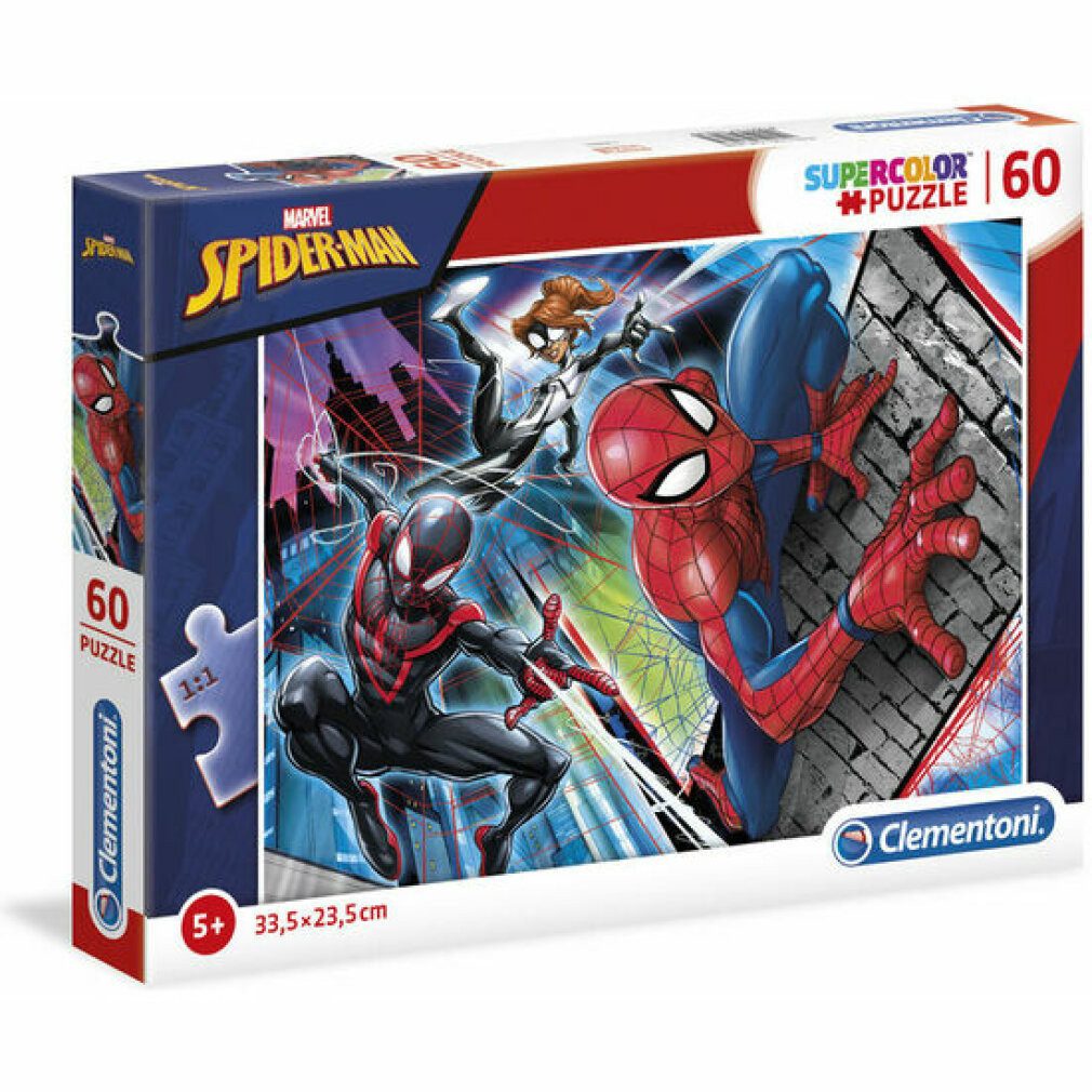Clementoni® Puzzle Clementoni 60Pcs Spider Man 26048 X6, Puzzleteile günstig online kaufen