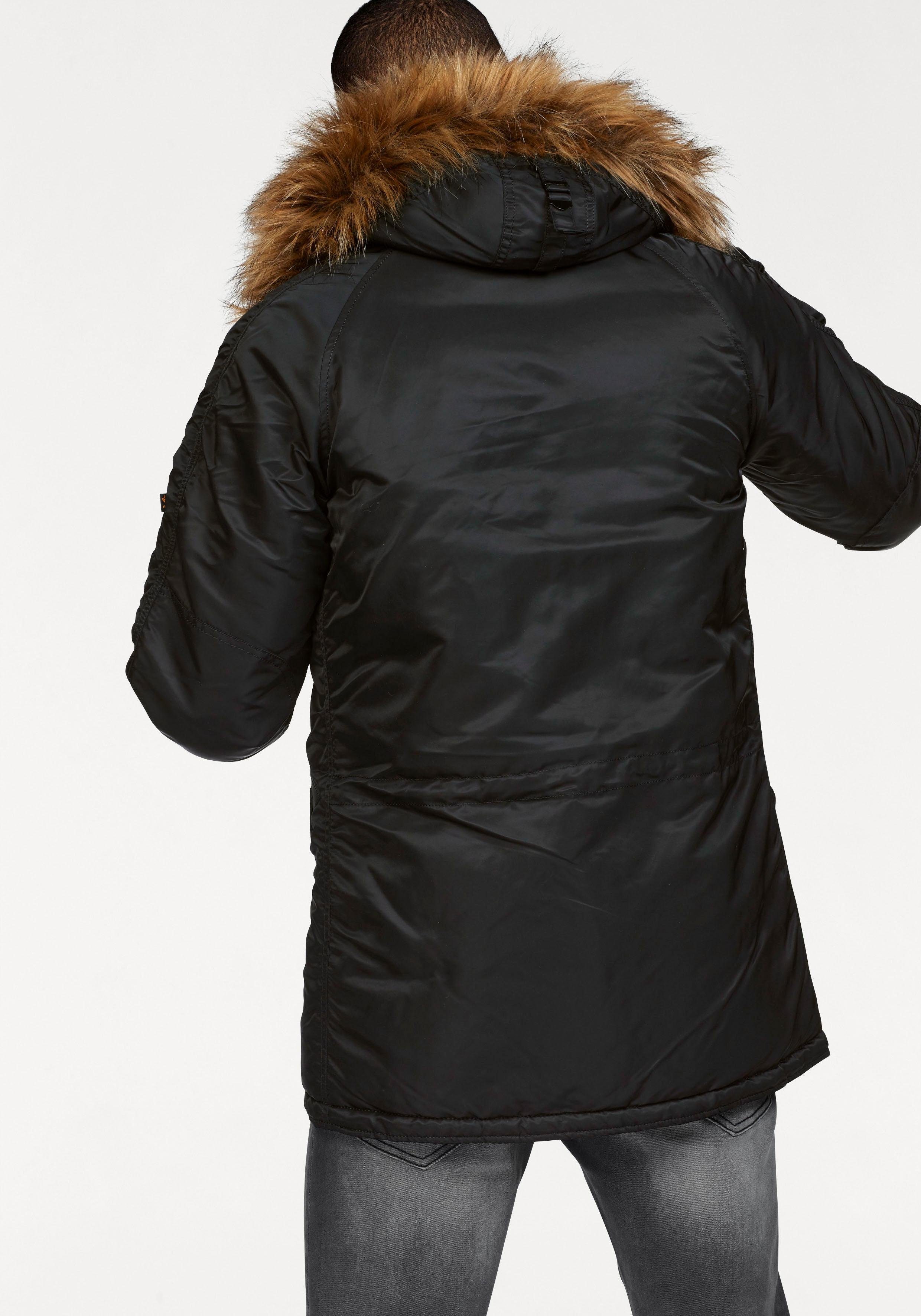 Alpha Industries Parka N3B VF 59 mit abnehmbarem Kunstfellkragen günstig online kaufen