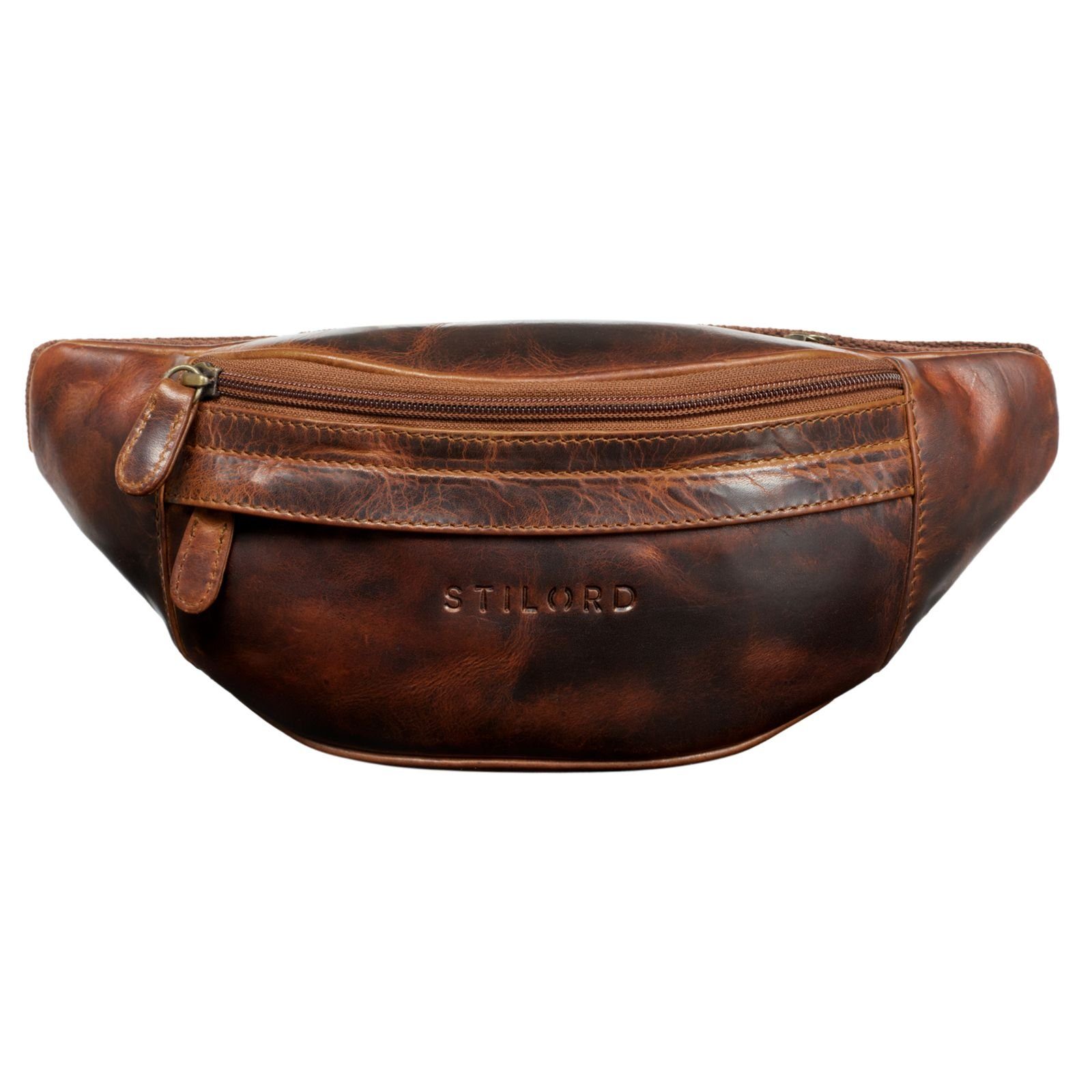 STILORD Bauchtasche "Terry" Bauch Tasche Leder