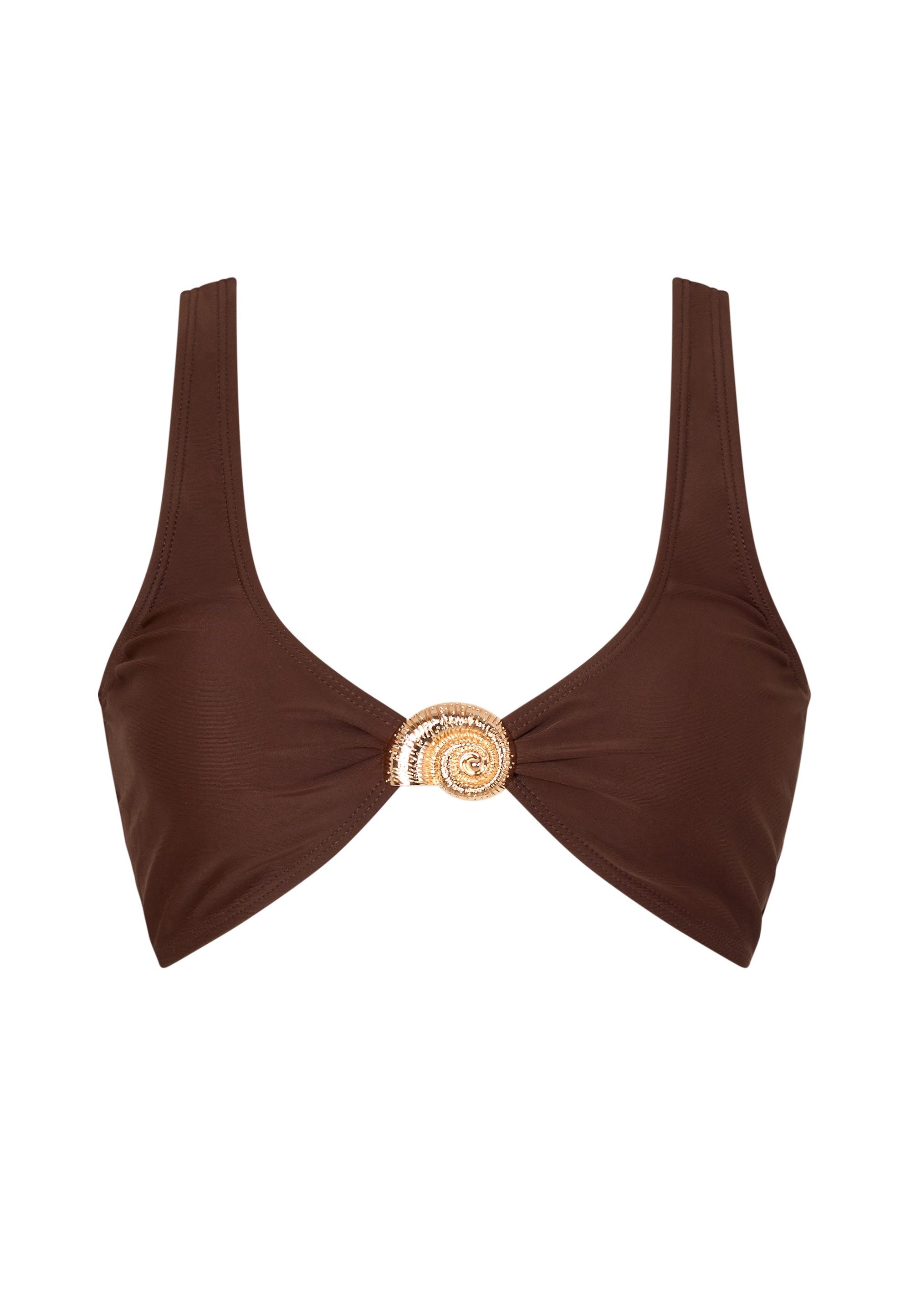Moda Minx Triangel-Bikini-Top Nautilius Shell Knot günstig online kaufen