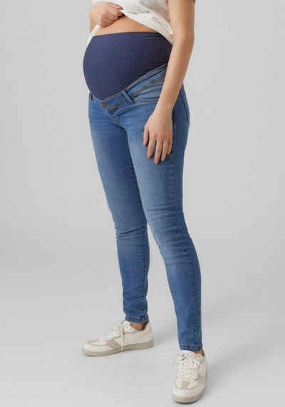 Mamalicious Umstandsjeans MLMILA mit Bauchband