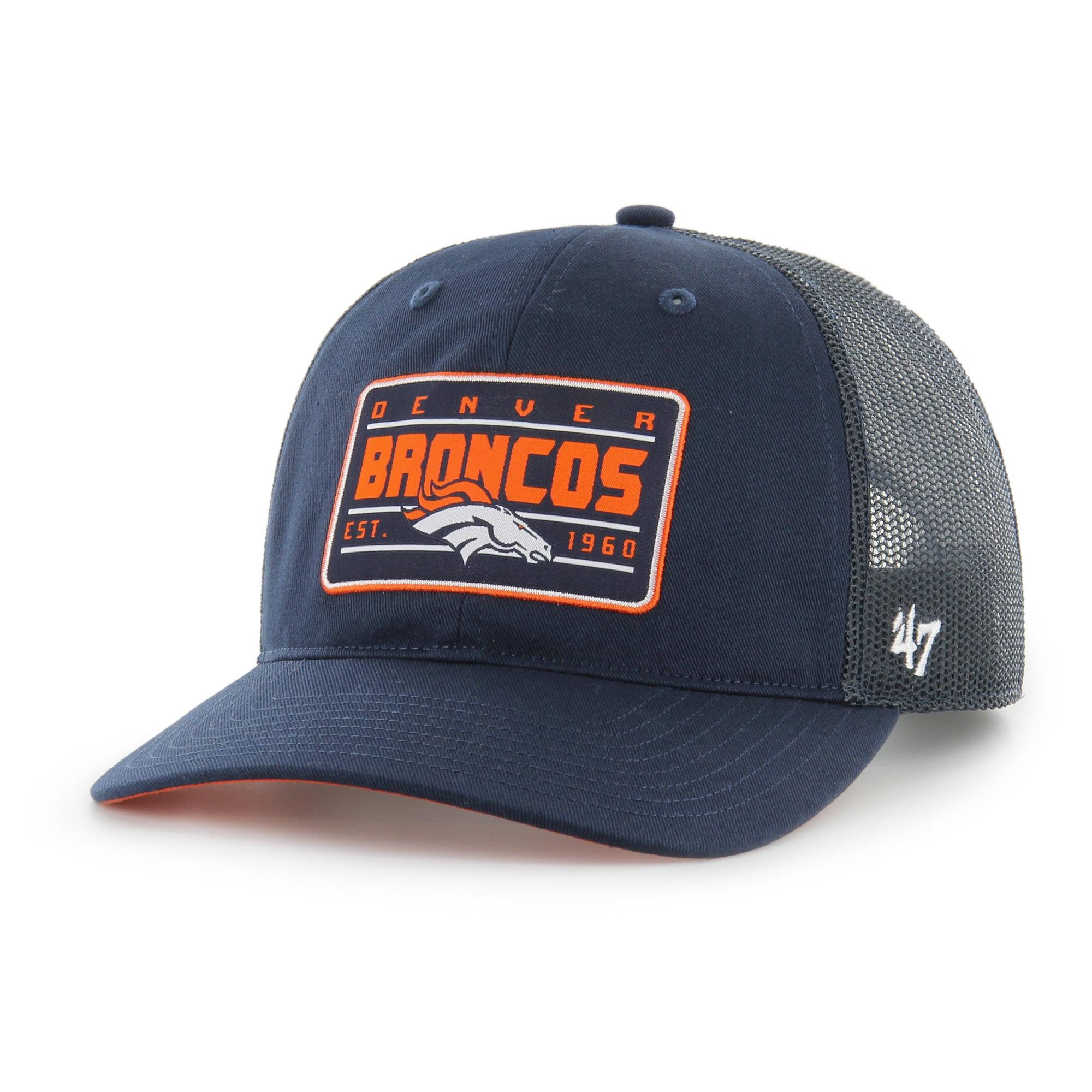 Trucker Cap '47 Brand NFL Cap DENVER BRONCOS '47 Hardline Trucker RF Navy