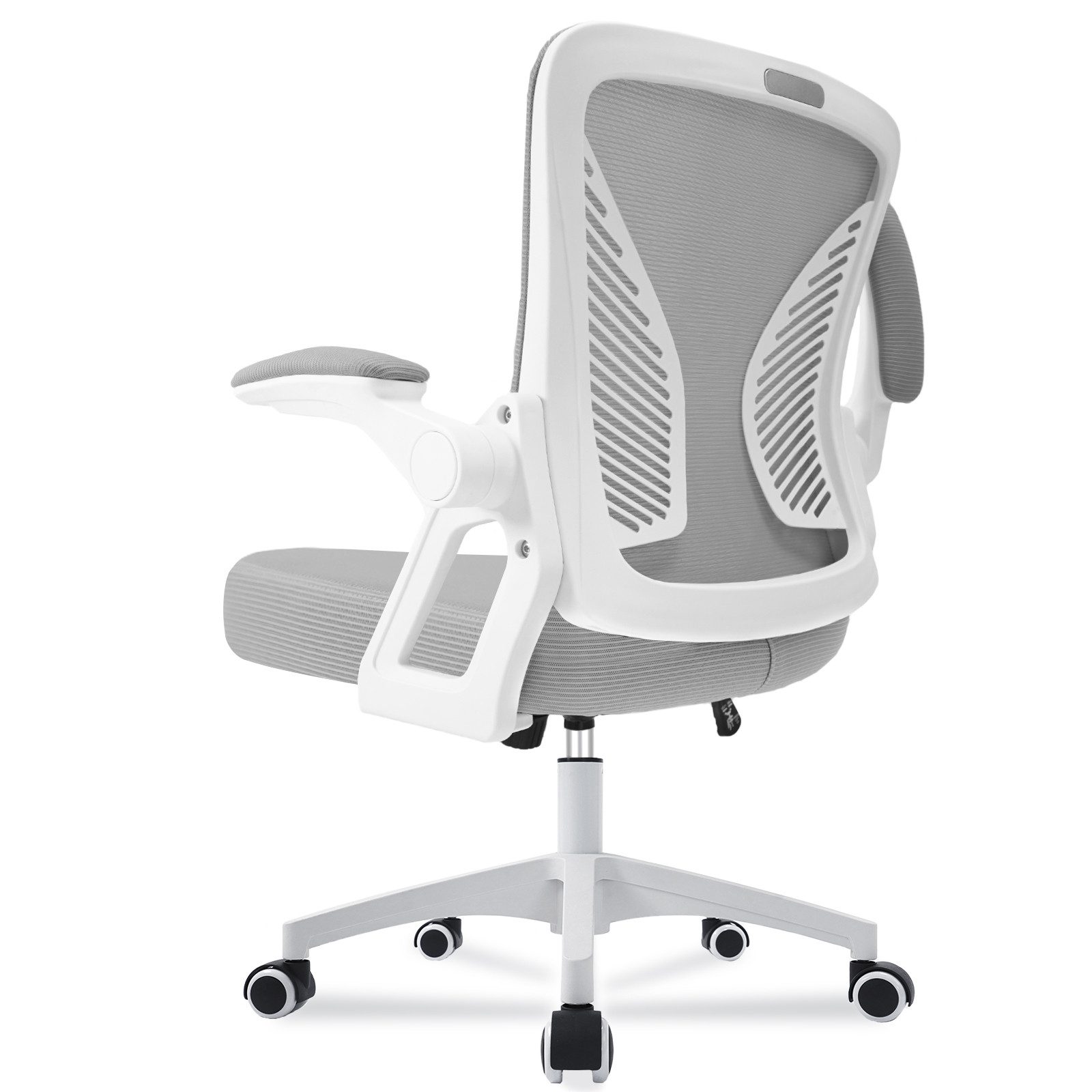 Milacyee Bürostuhl Ergonomisch Bürostuhl Stuhl mit verstellbaren, gepolsterten Armlehnen