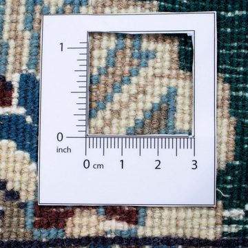 Orientteppich Perser - Nain - 143 x 86 cm - grün, morgenland, rechteckig, Höhe: 10 mm, Wohnzimmer, Handgeknüpft, Einzelstück mit Zertifikat