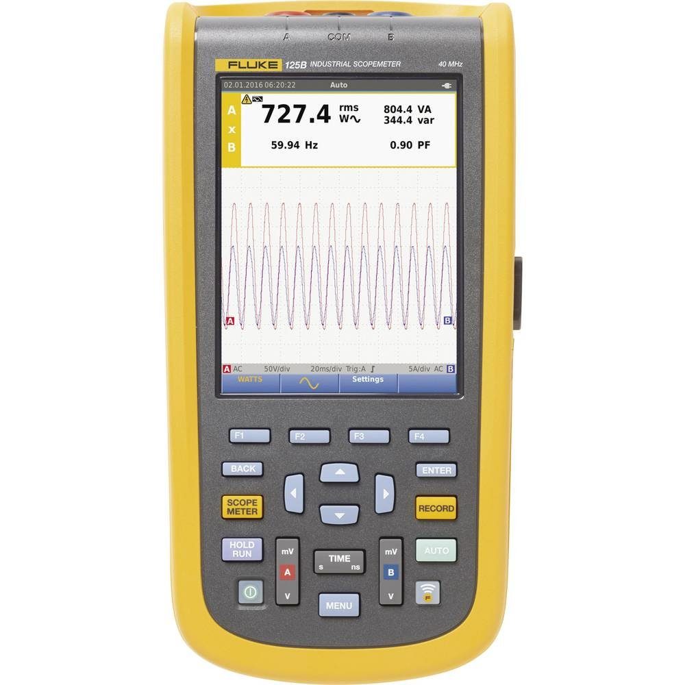 Fluke Multimeter Tragbares Industrieoszilloskop ScopeMeter®, Multimeter-Funktionen