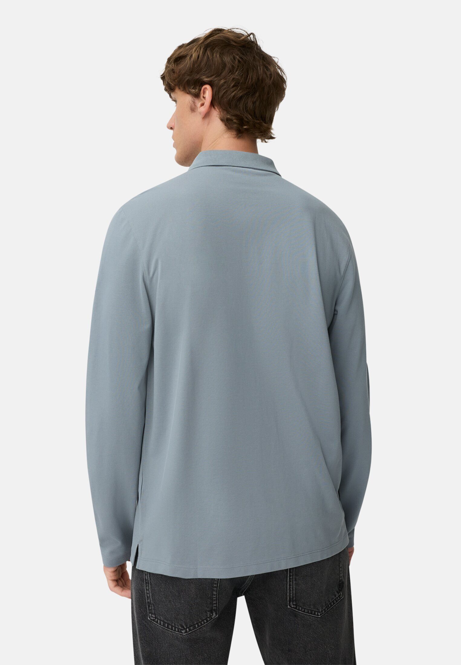 camel active Poloshirt mit Cooling Performance Langarm Button-Down Shirts_L günstig online kaufen