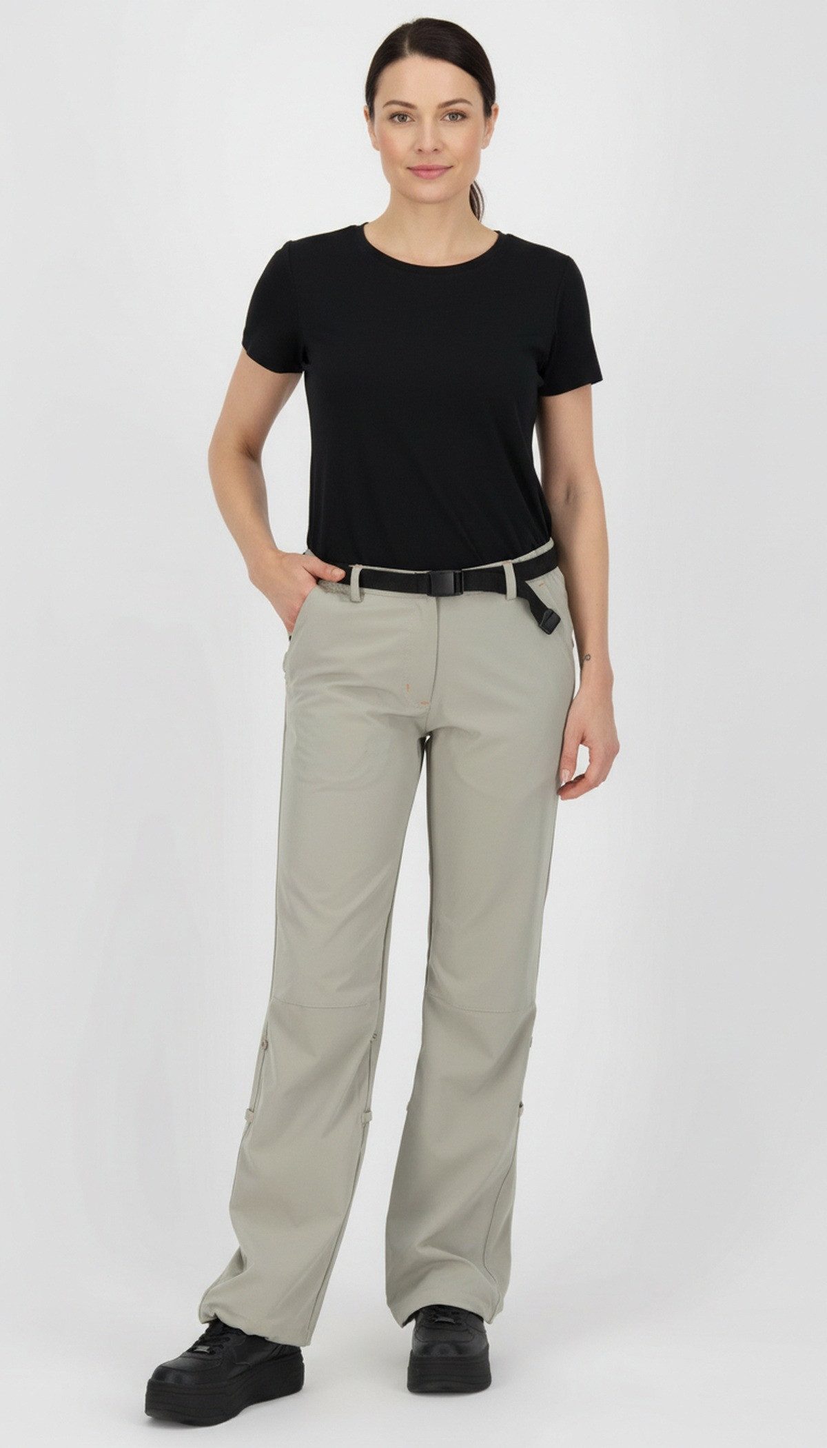 DEPROC Active Outdoorhose MUSKOKA Roll-Up WOMEN auch in Großen Größen erhältlich
