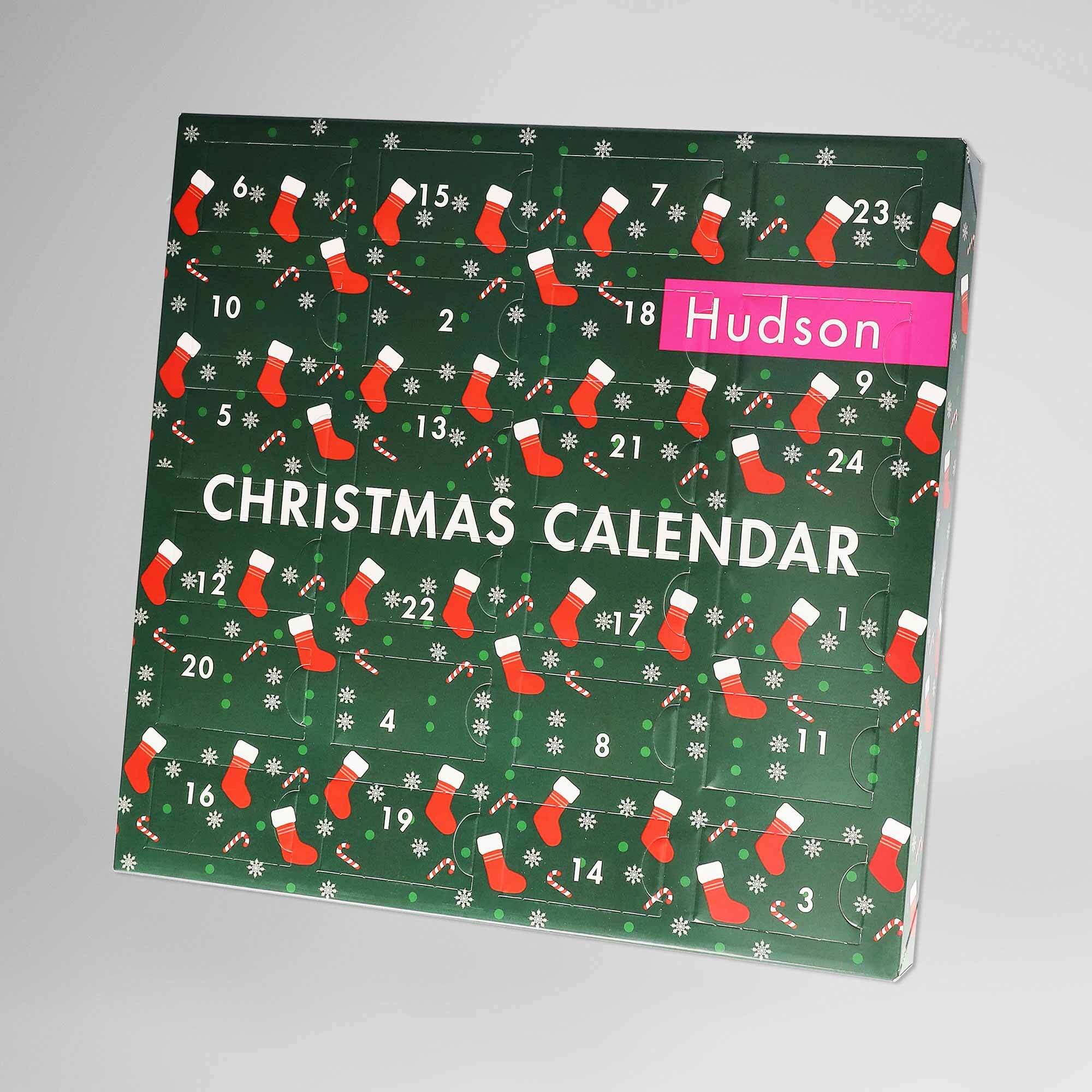 Hudson Basicsocken Christmas Calendar (1-Paar) Adventskalender für Herren günstig online kaufen